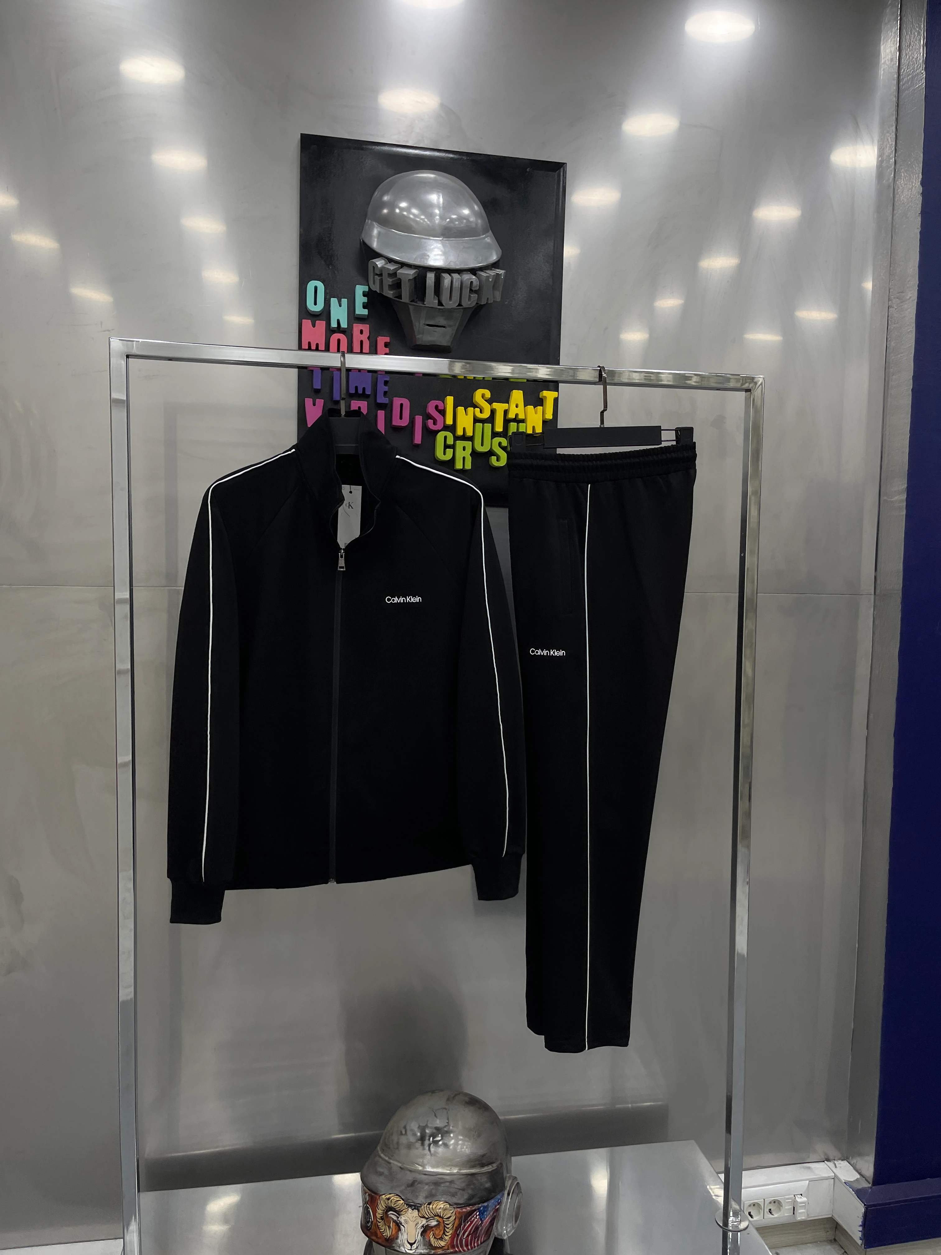 CK İthal Klasik Siyah Eşofman Takımı