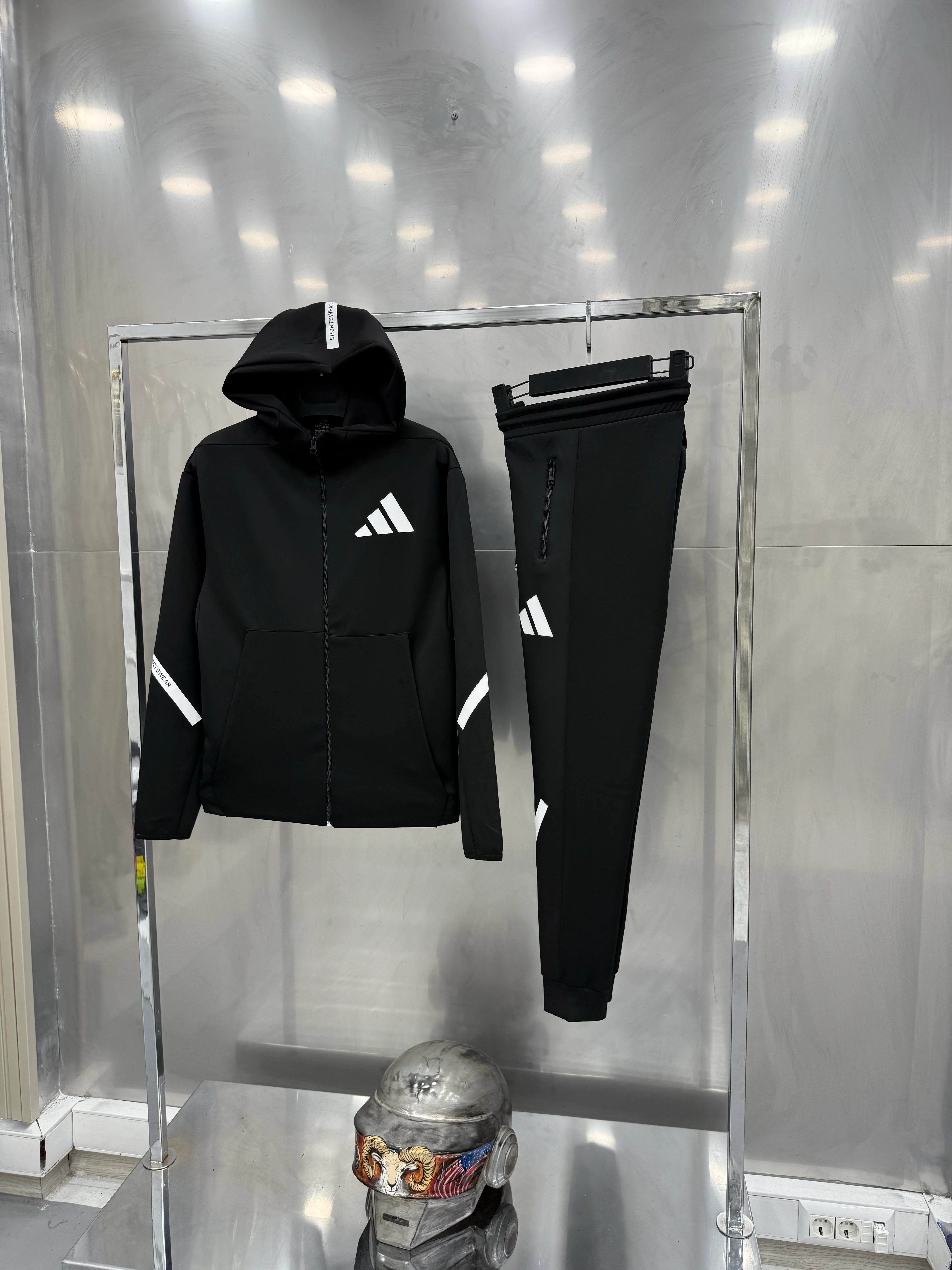 Ads Zn Eşofman Takımı Siyah