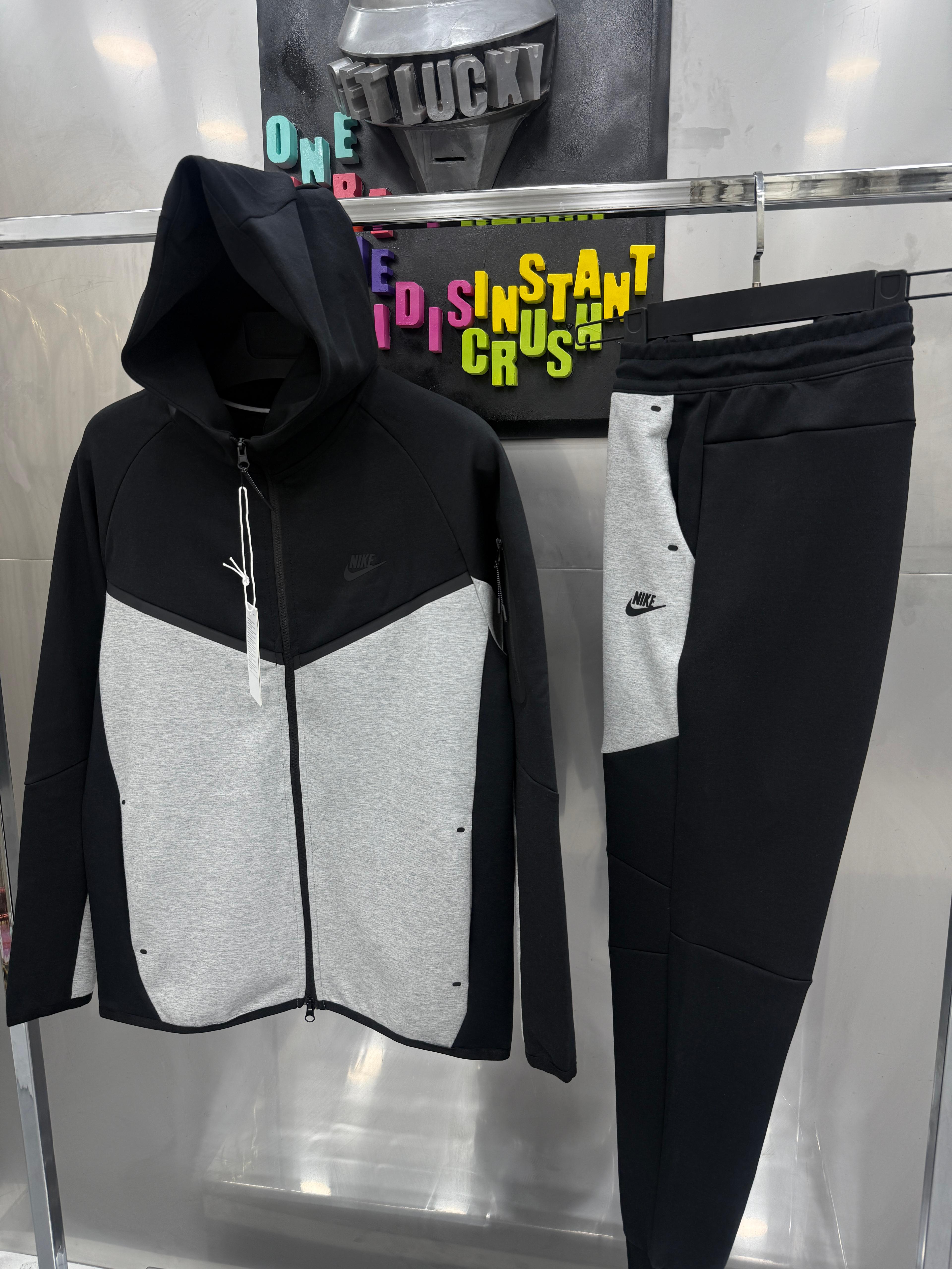 Nk Tech Fleece Takım Panda