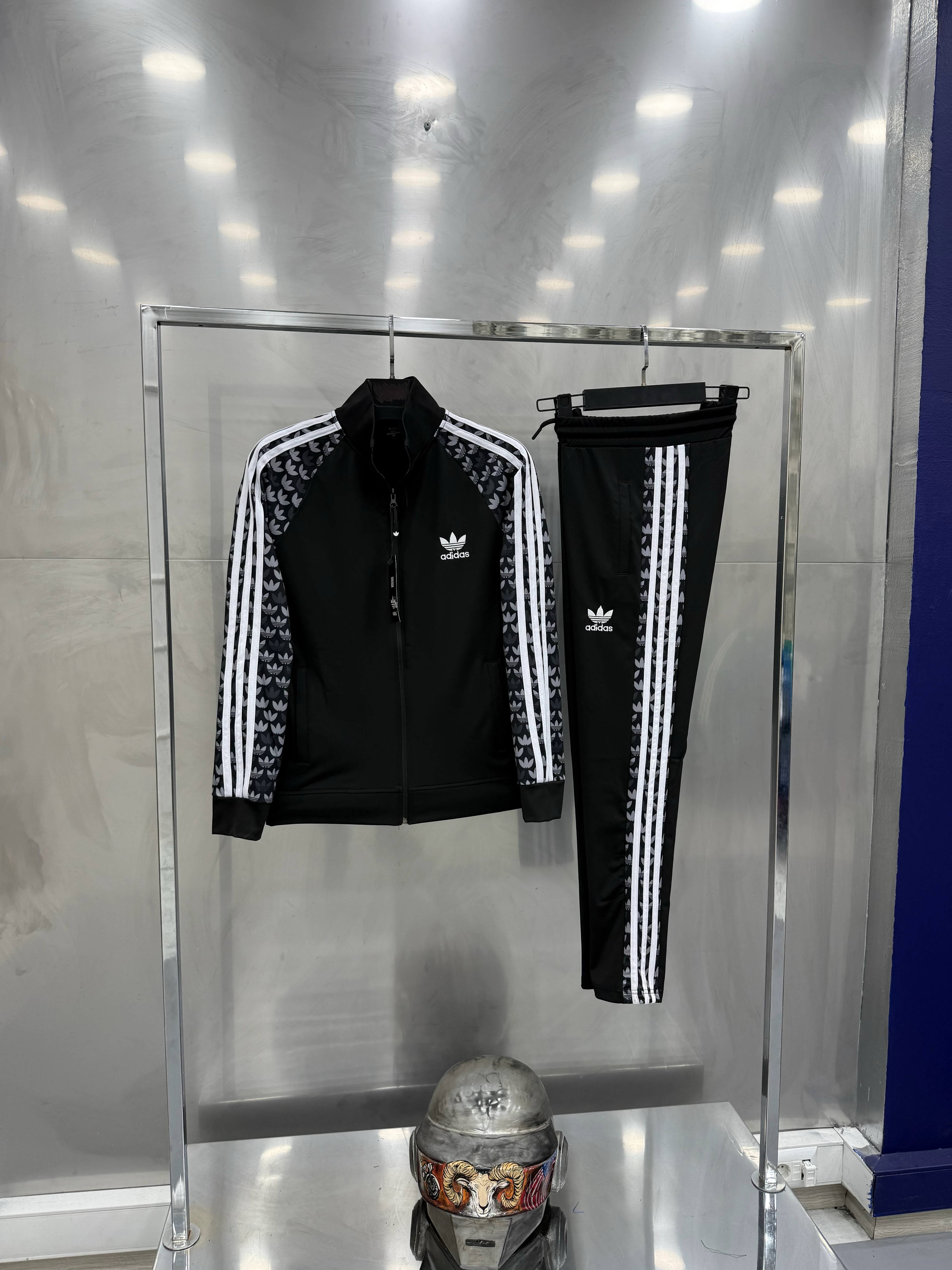 Ads Dijital Kol Eşofman Takımı Siyah 