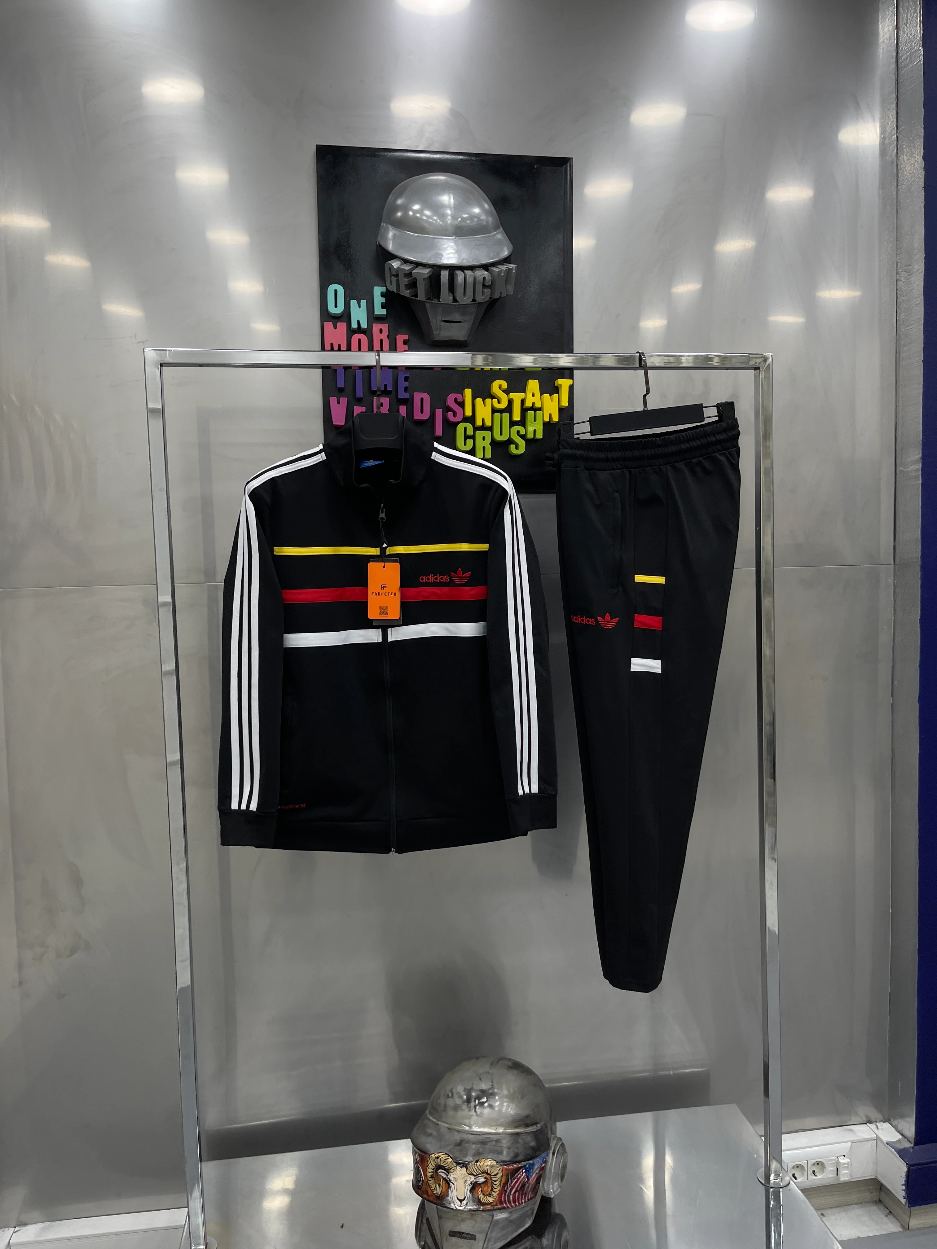 ADİDS İthal Street Edition Siyah Eşofman Takımı