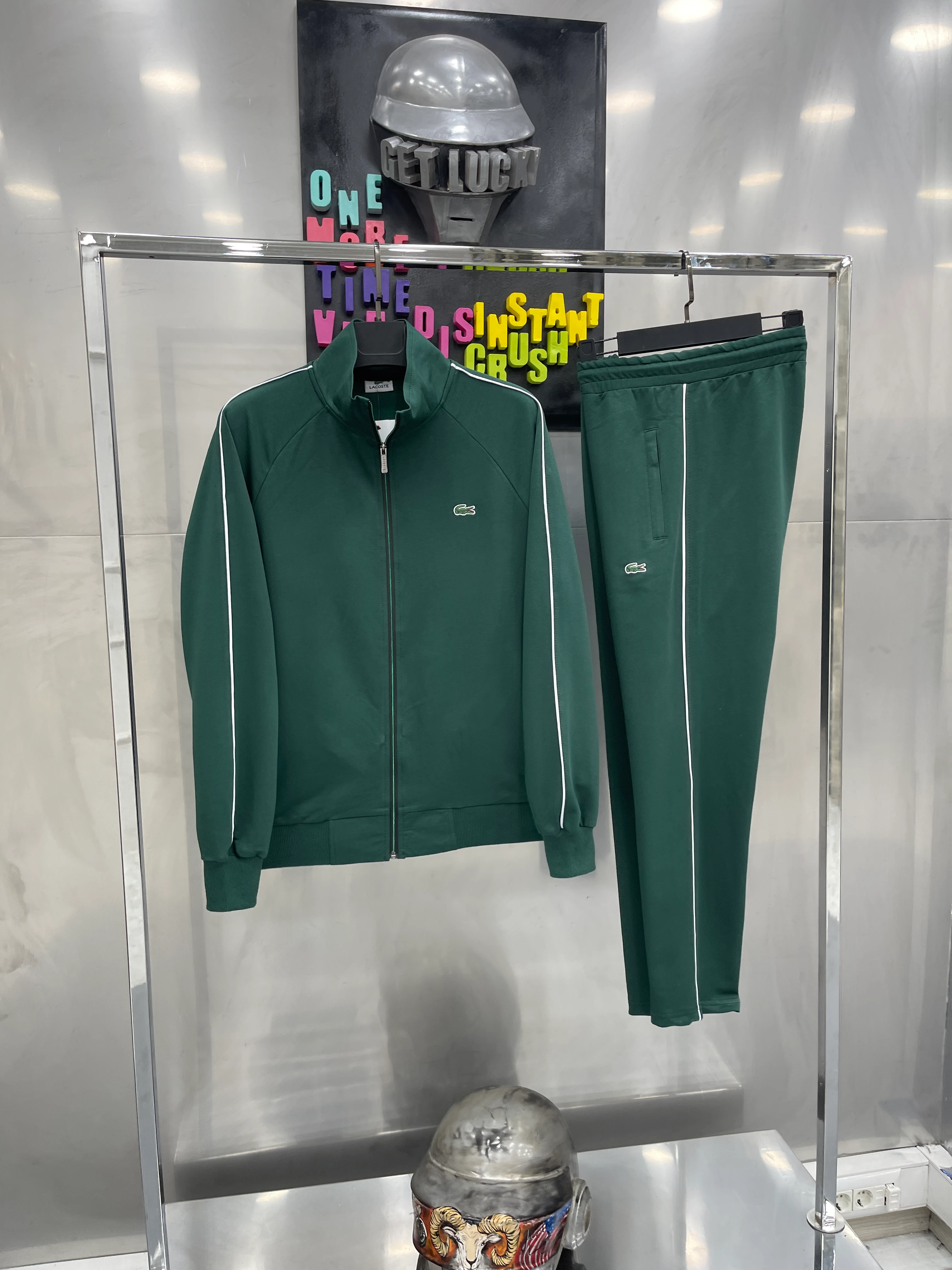 LCOSTE İthal Klasik Yeşil Eşofman Takımı