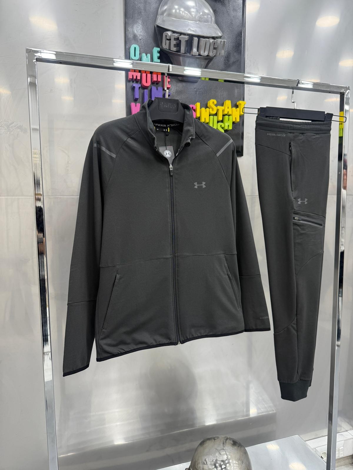 Under Sport Eşofman Takım Füme 