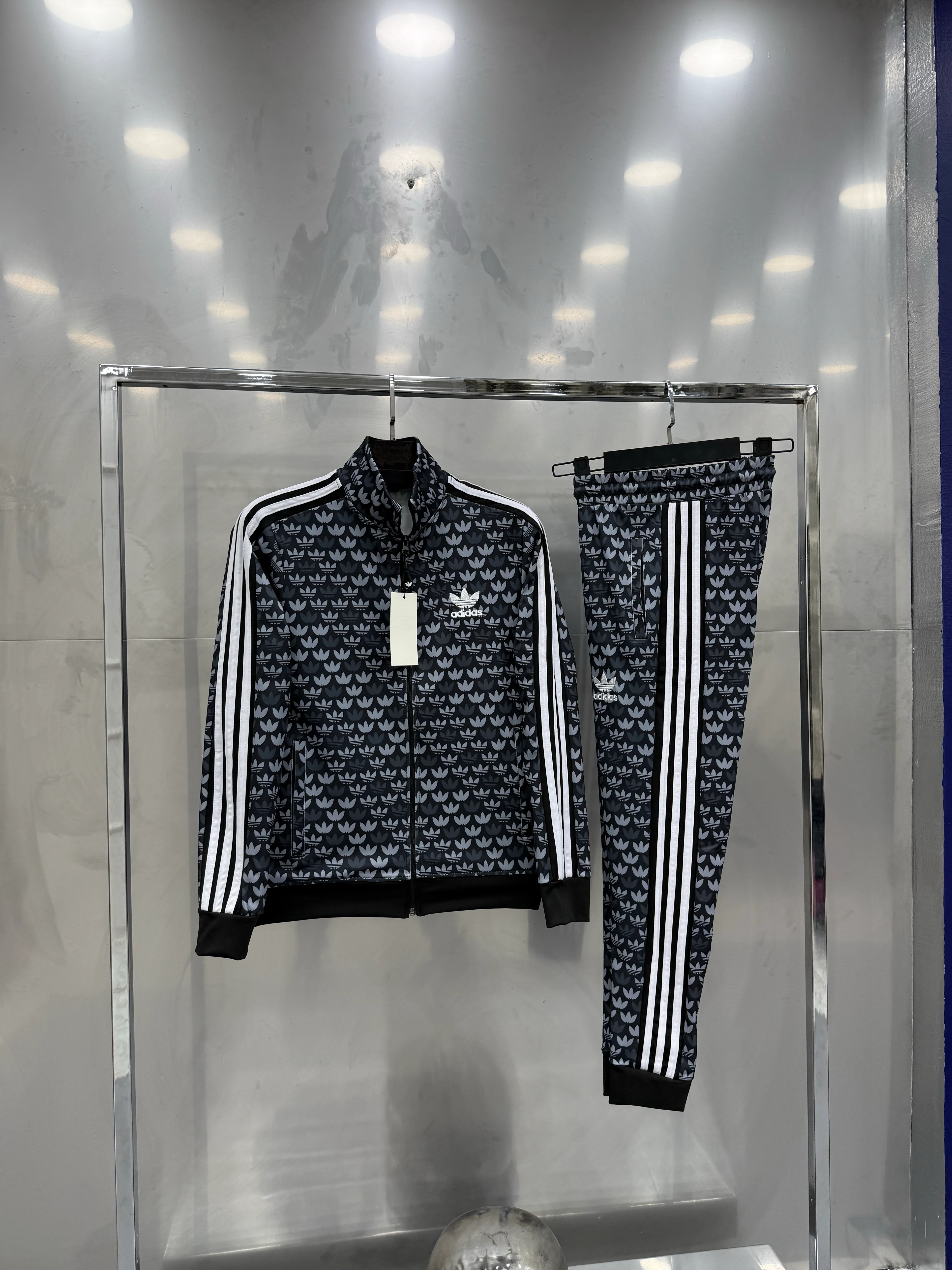 Ads Dijital Eşofman Takımı Siyah