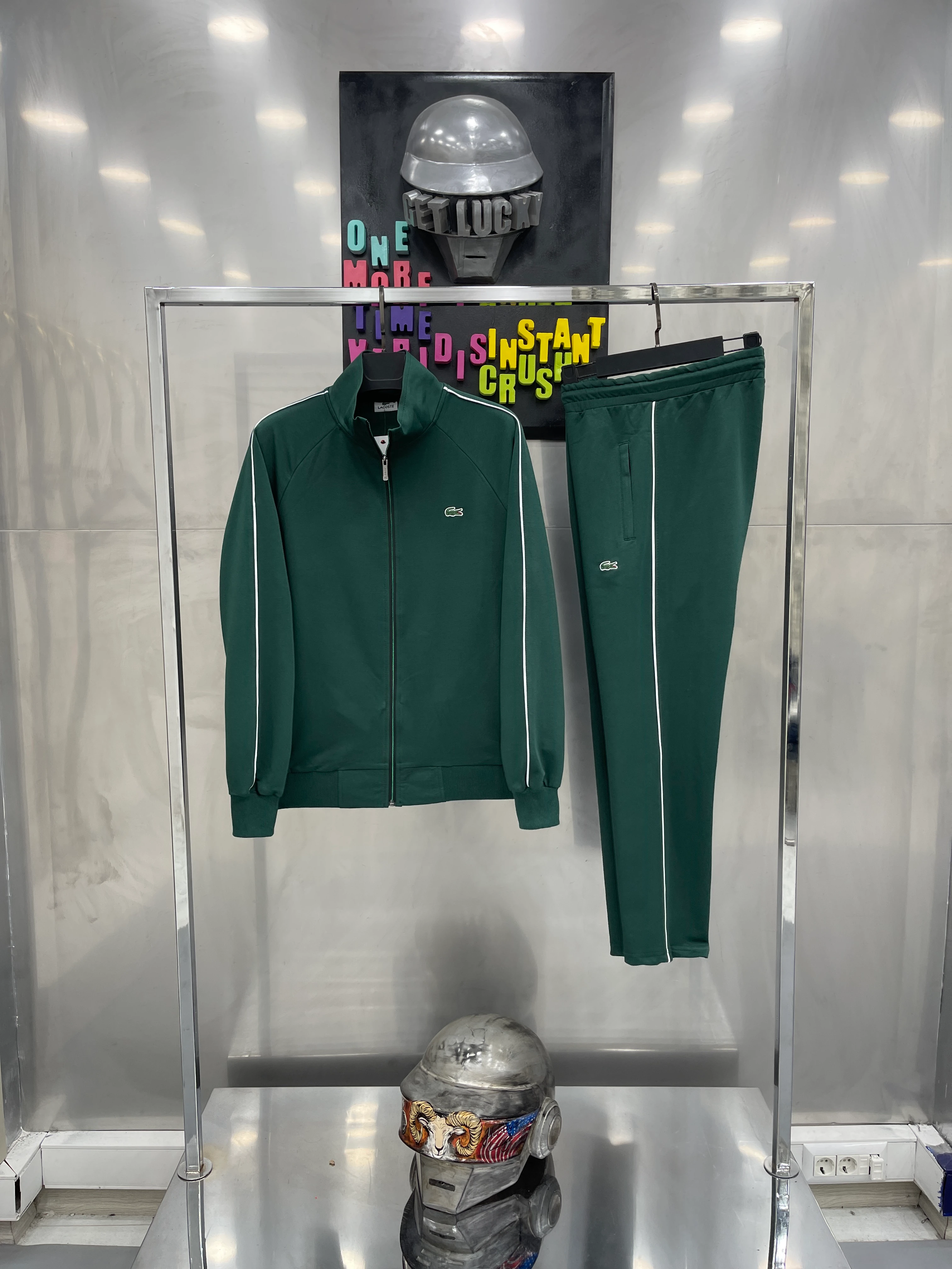 LCOSTE İthal Klasik Yeşil Eşofman Takımı