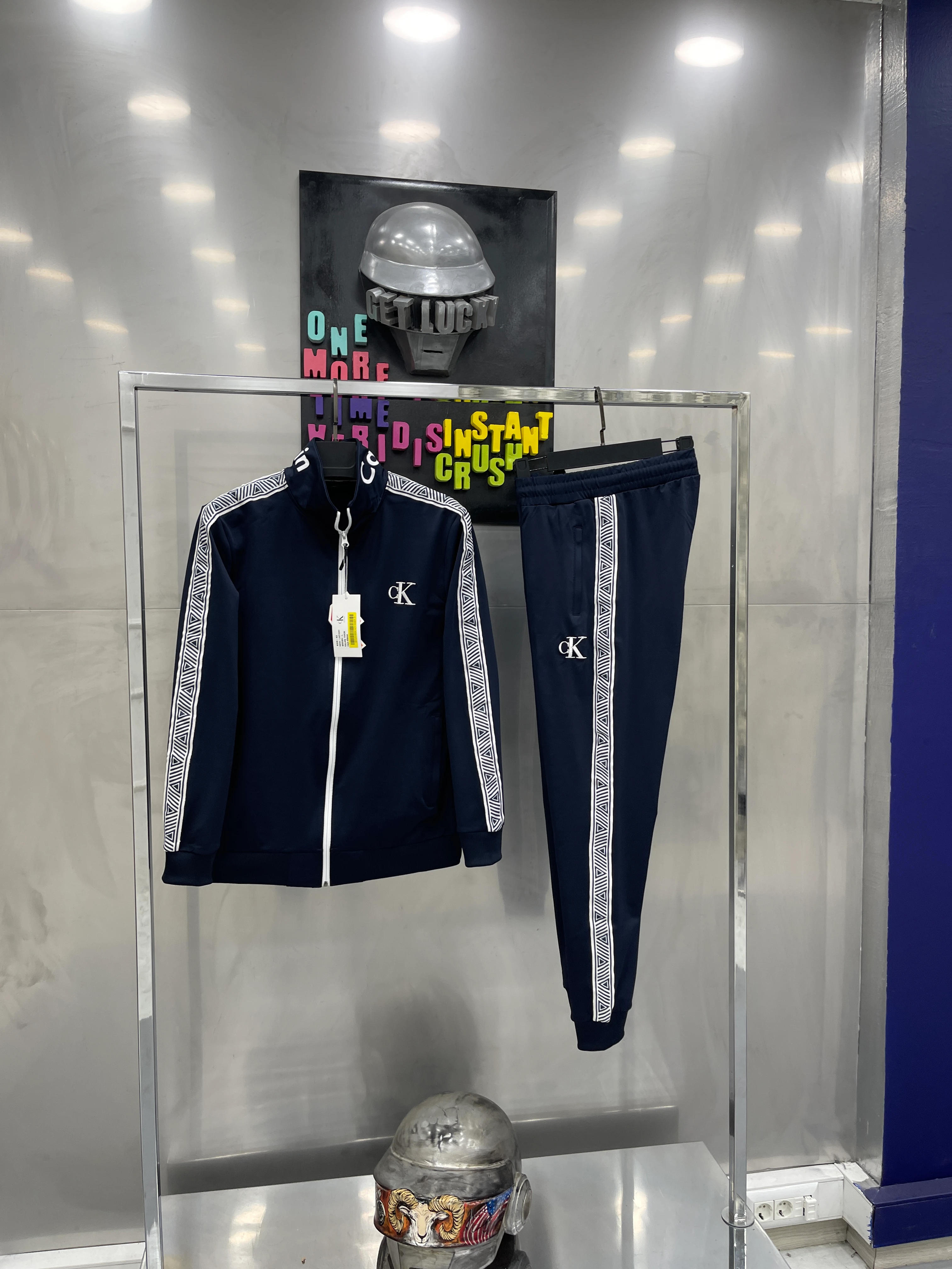 Ck İthal Eşofman Takımı Lacivert 