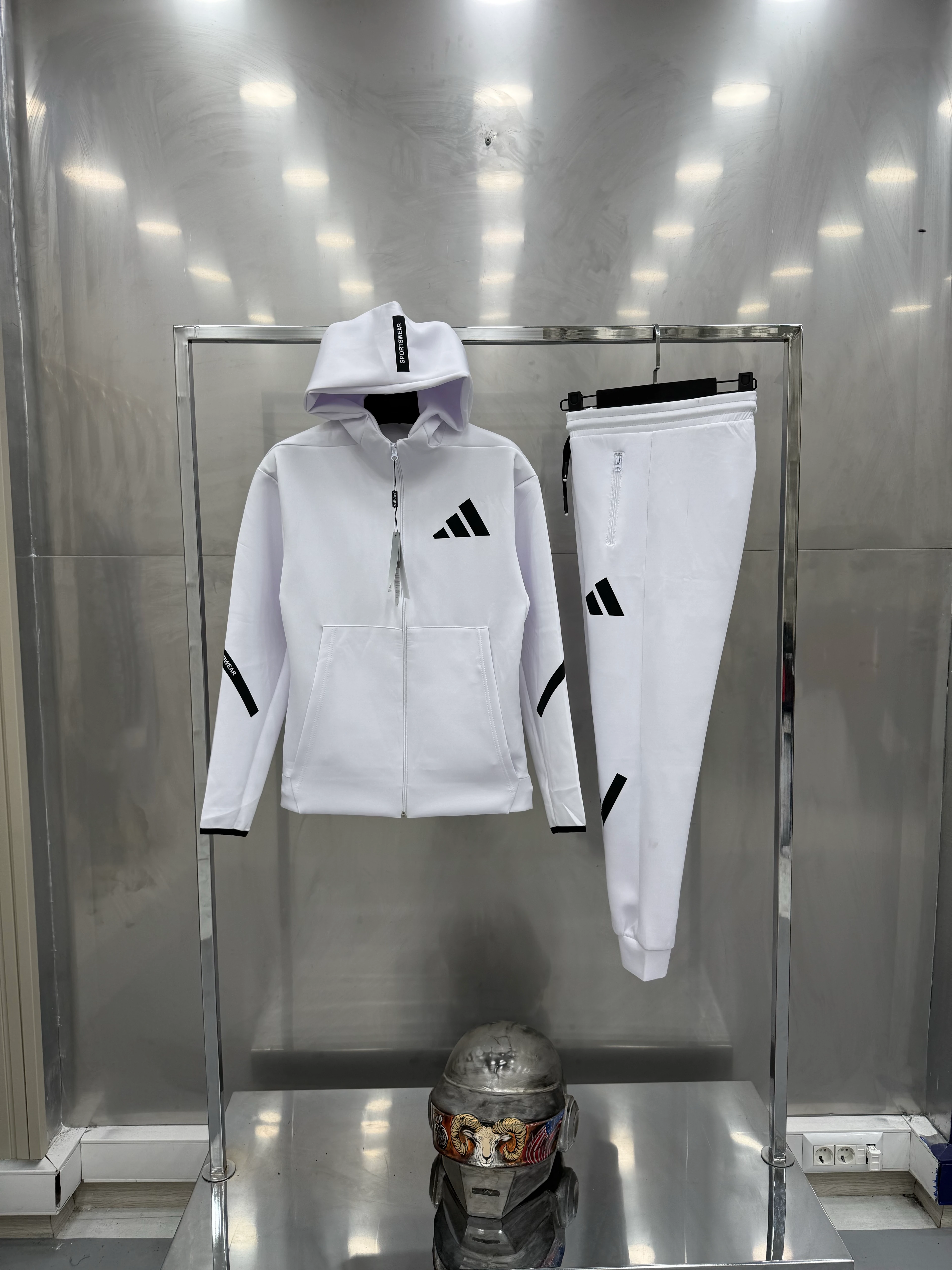 Ads Zn Eşofman Takımı Beyaz