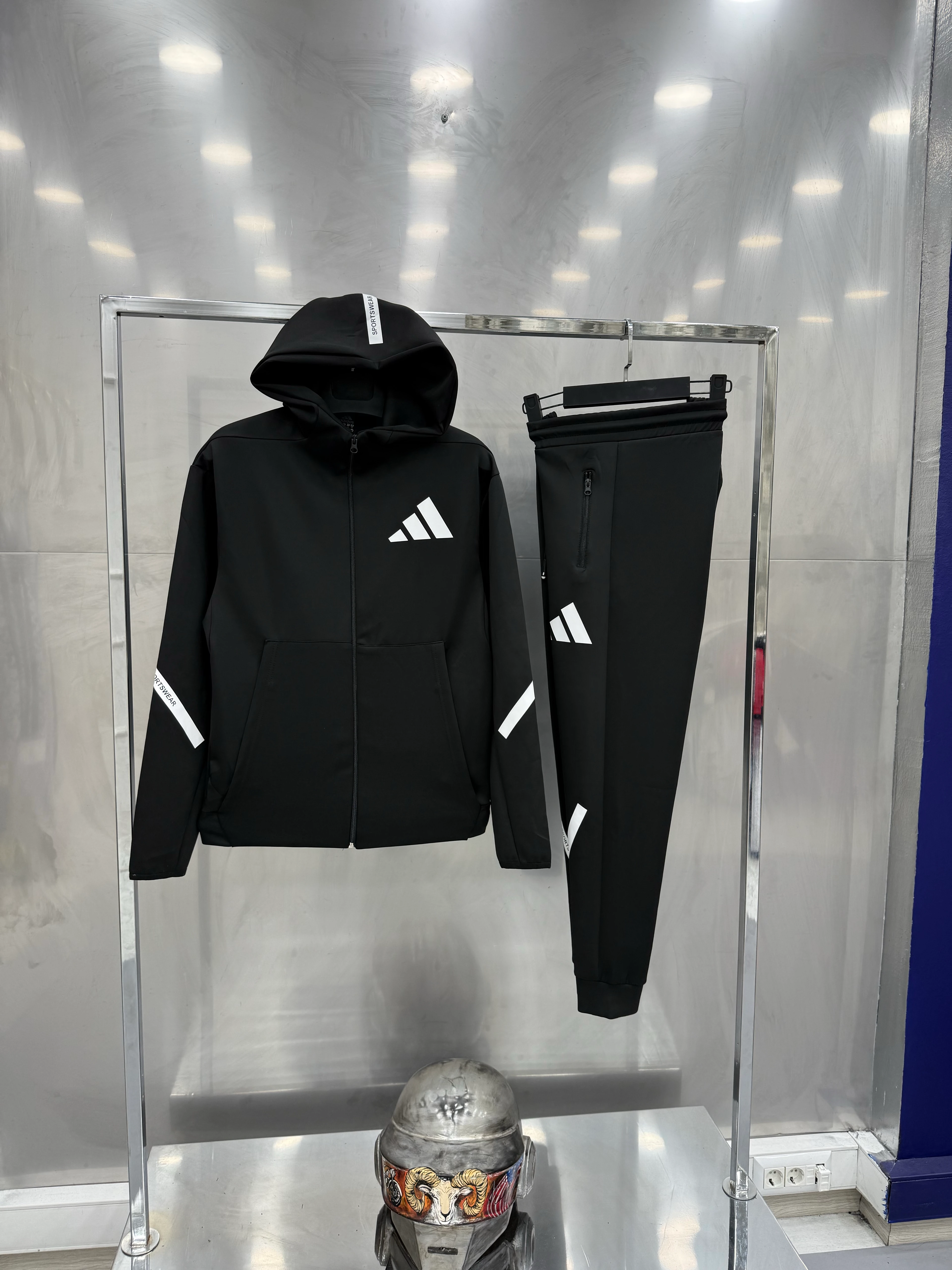 Ads Zn Eşofman Takımı Siyah