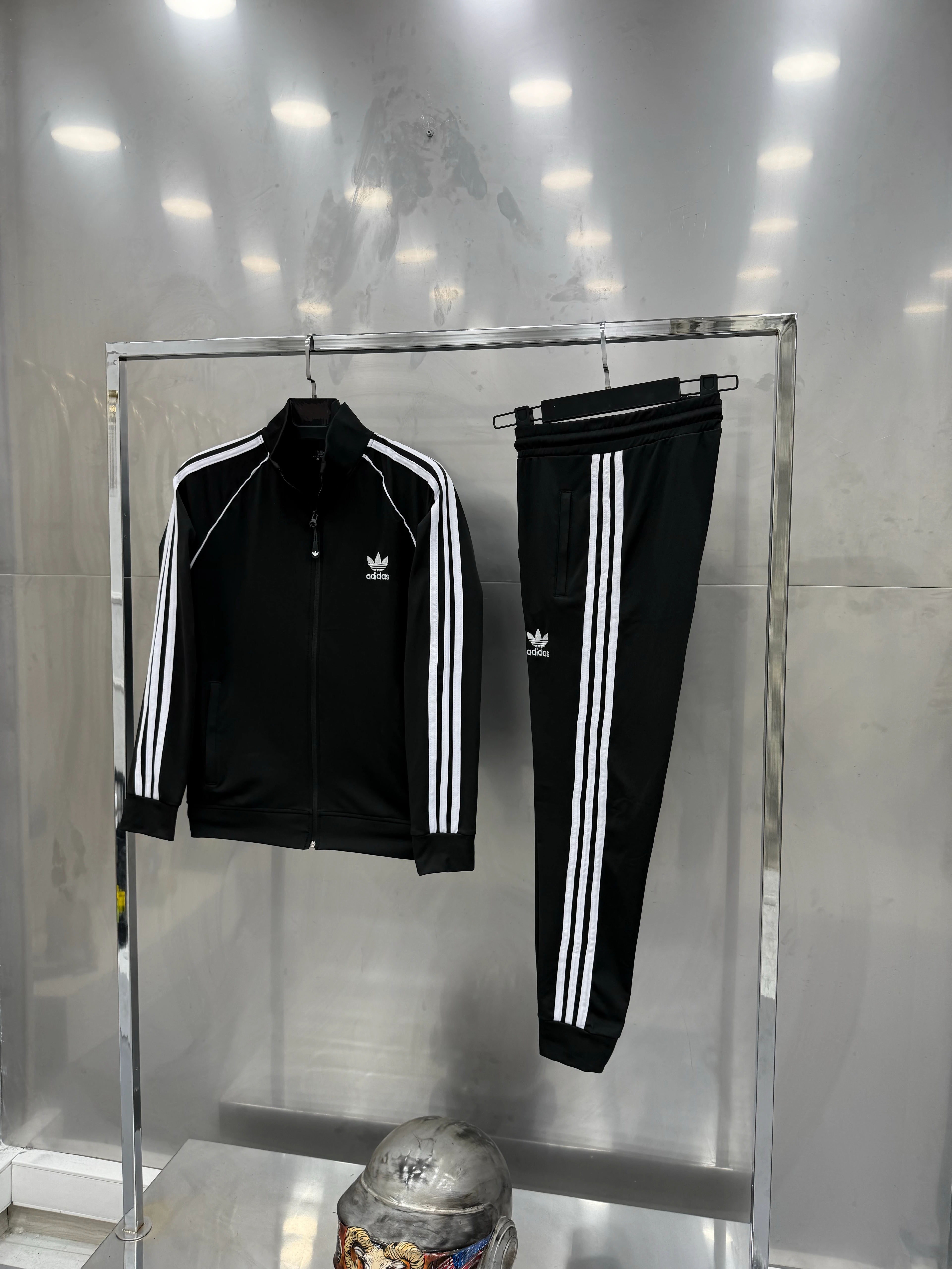 Ads Yaprak Eşofman Takımı Siyah