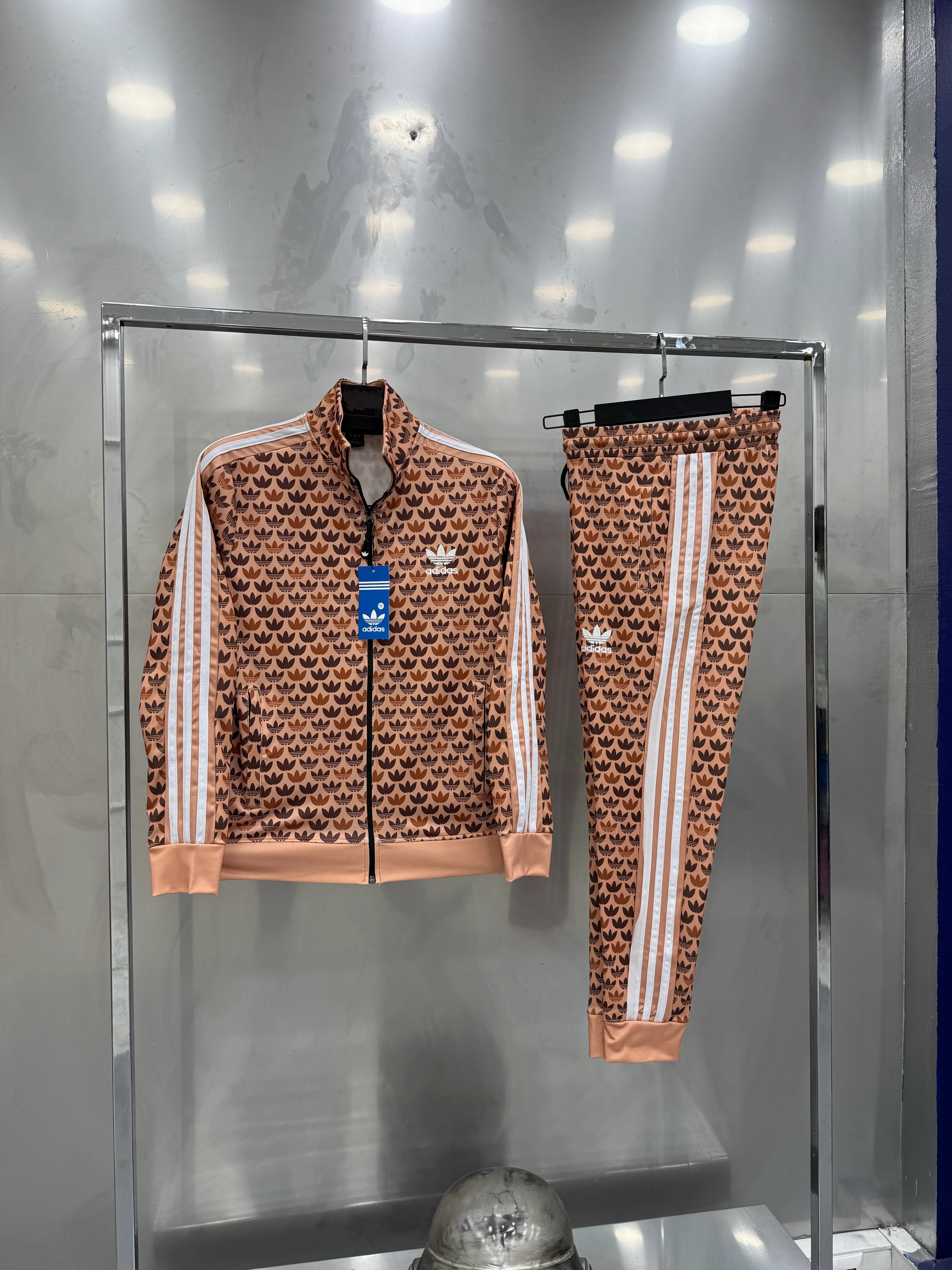 Ads Dijital Eşofman Takımı Krem 