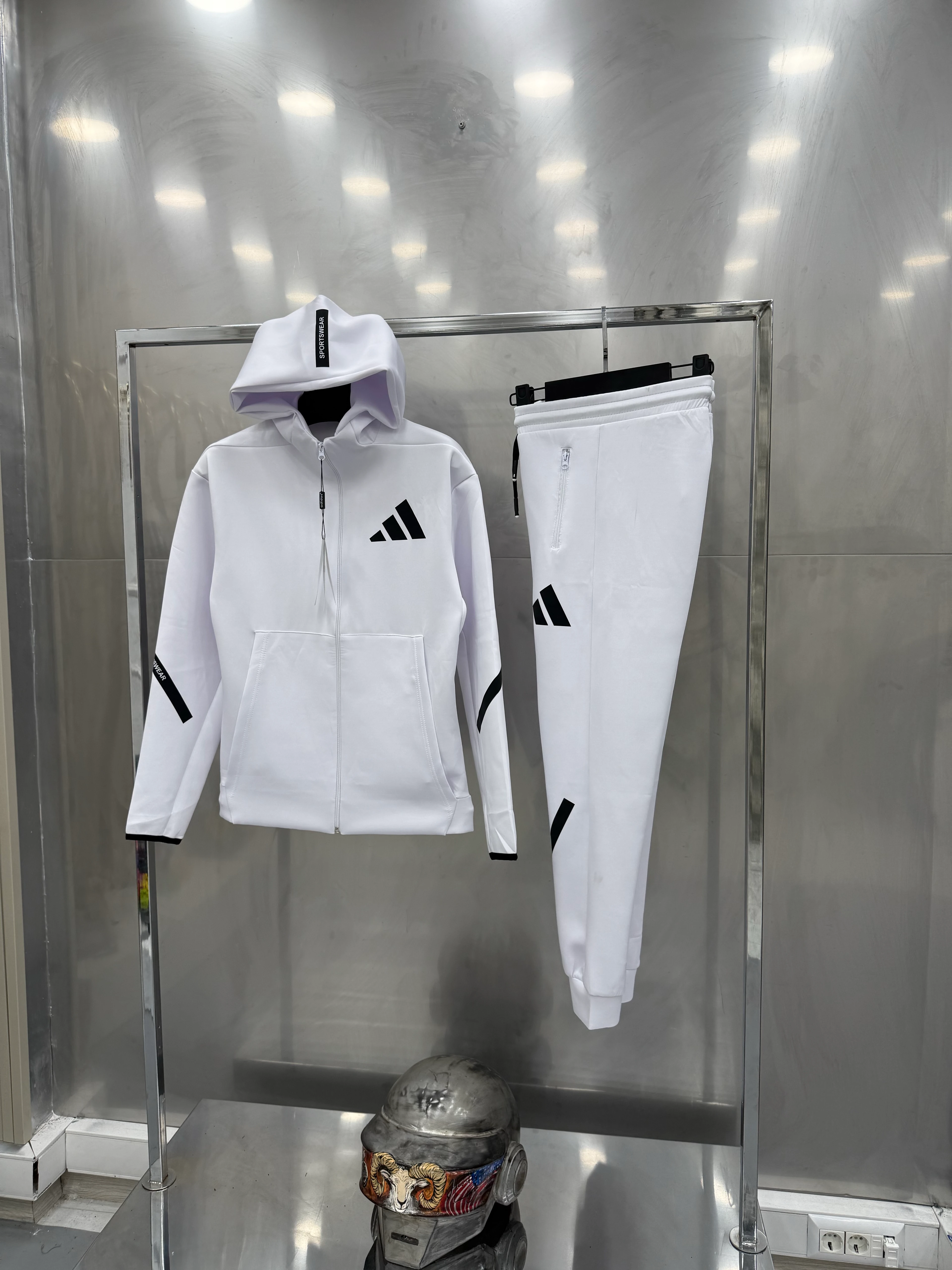 Ads Zn Eşofman Takımı Beyaz