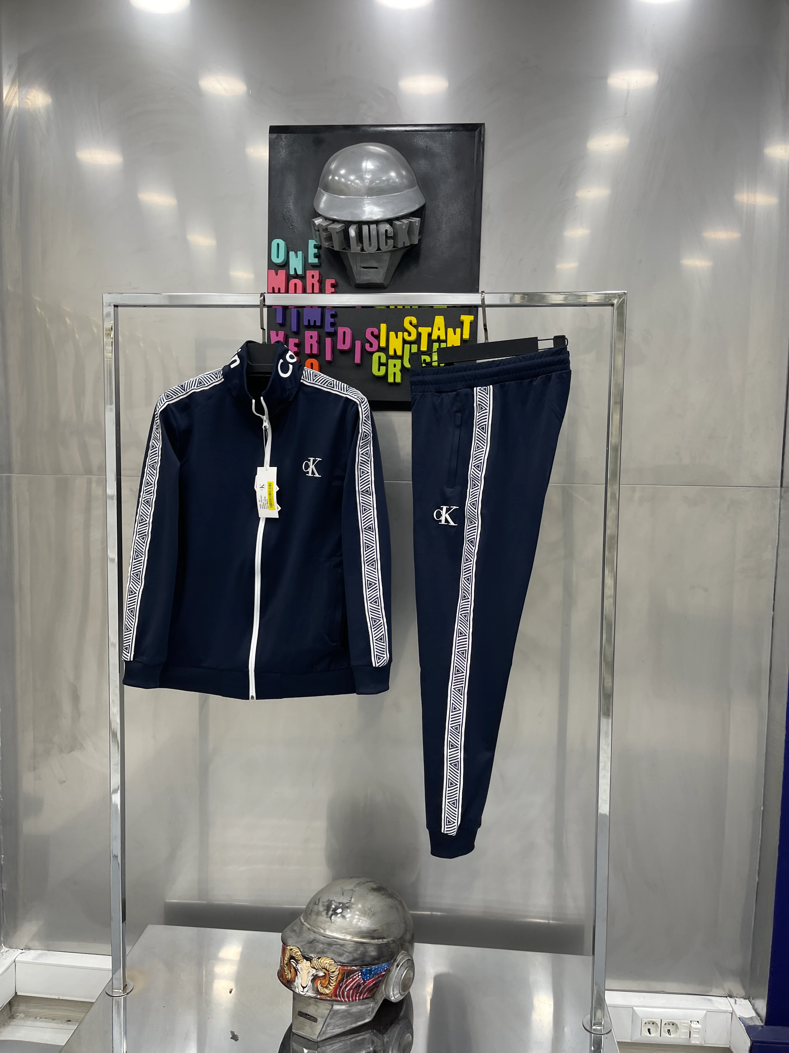 Ck İthal Eşofman Takımı Lacivert 