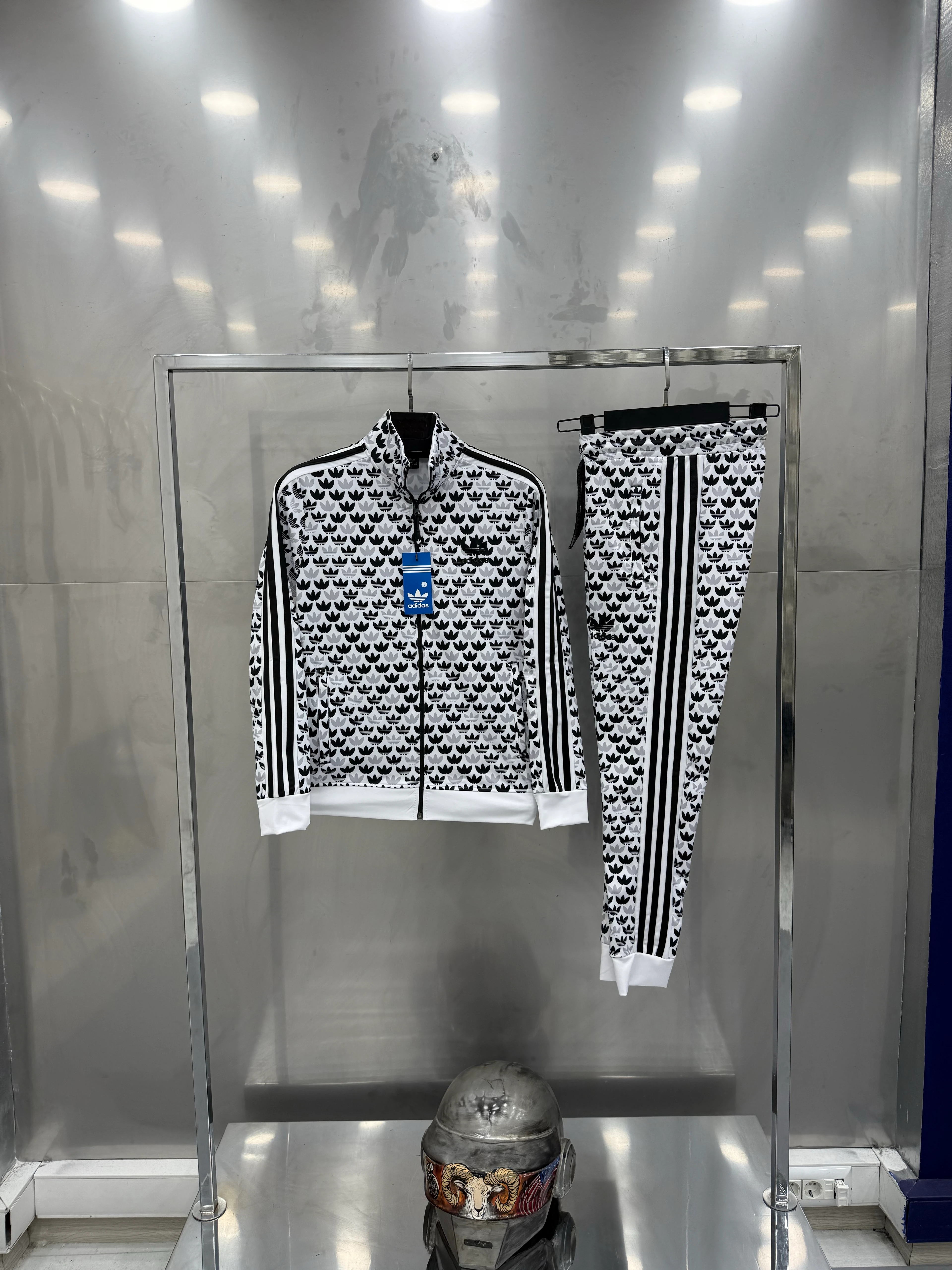 Ads Dijital Eşofman Takımı Beyaz