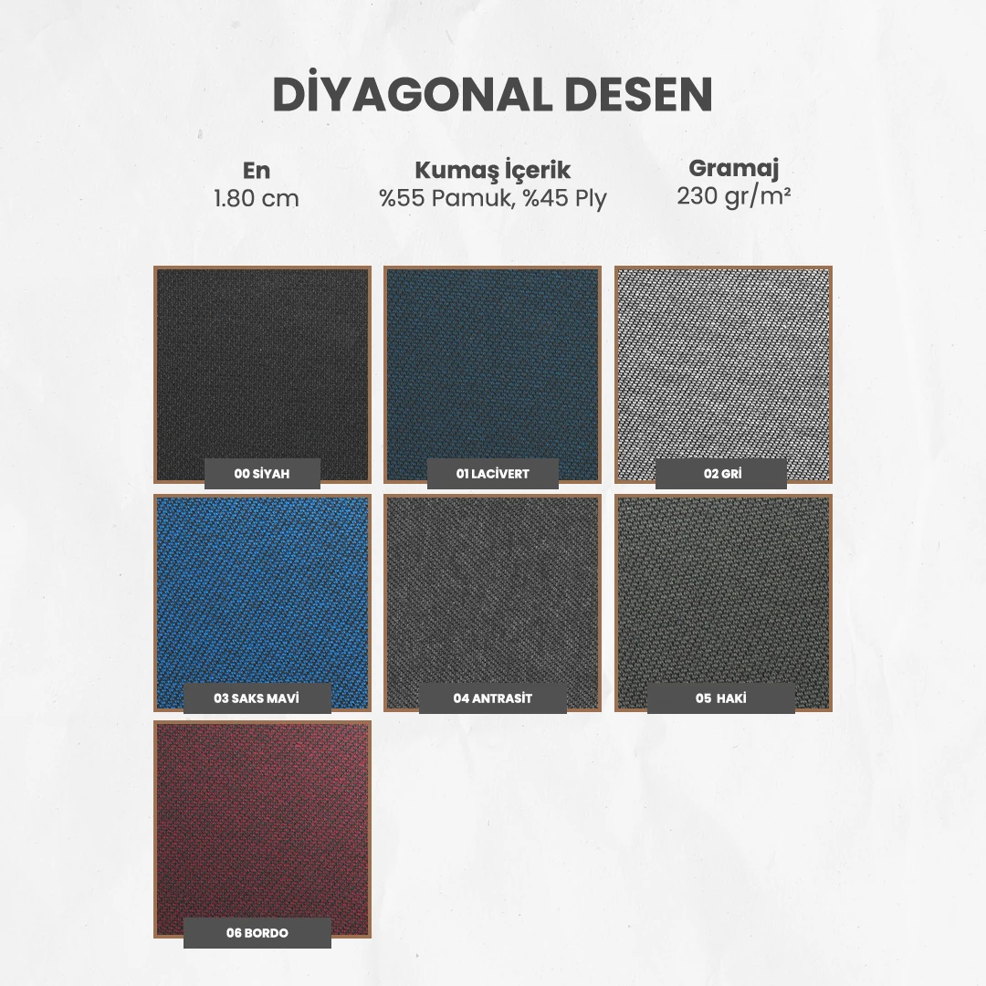 DİYAGONAL DESEN