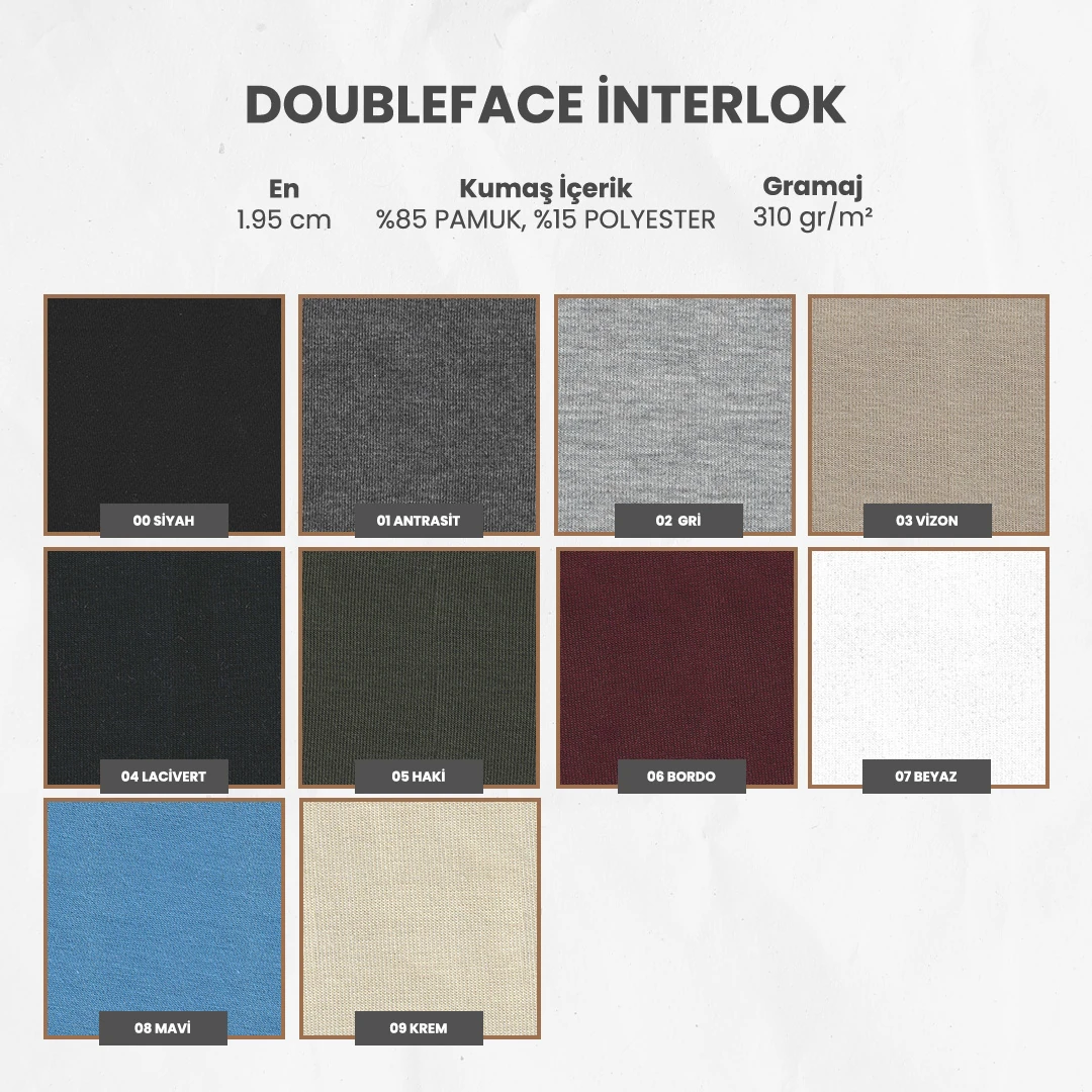 DOUBLEFACE İNTERLOK