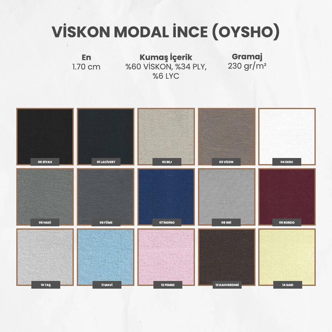 VİSKON MODAL İNCE (OYSHO)