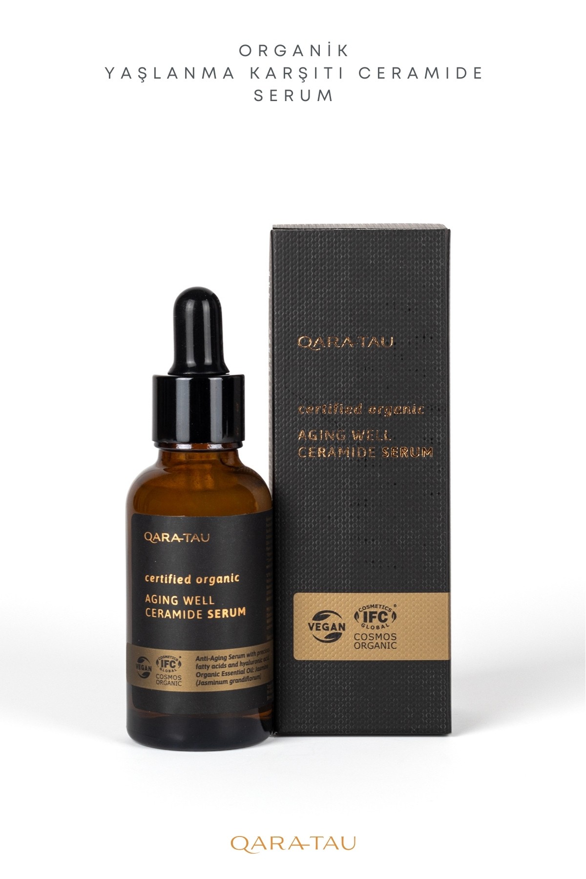 Organik Yaşlanma Karşıtı Ceramide Serum 30ml