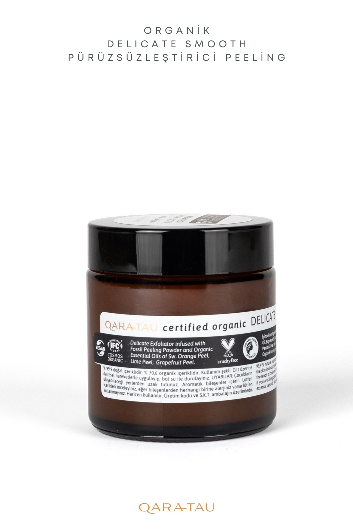 Organik Delicate Smooth Pürüzsüzleştirici Peeling 100ml