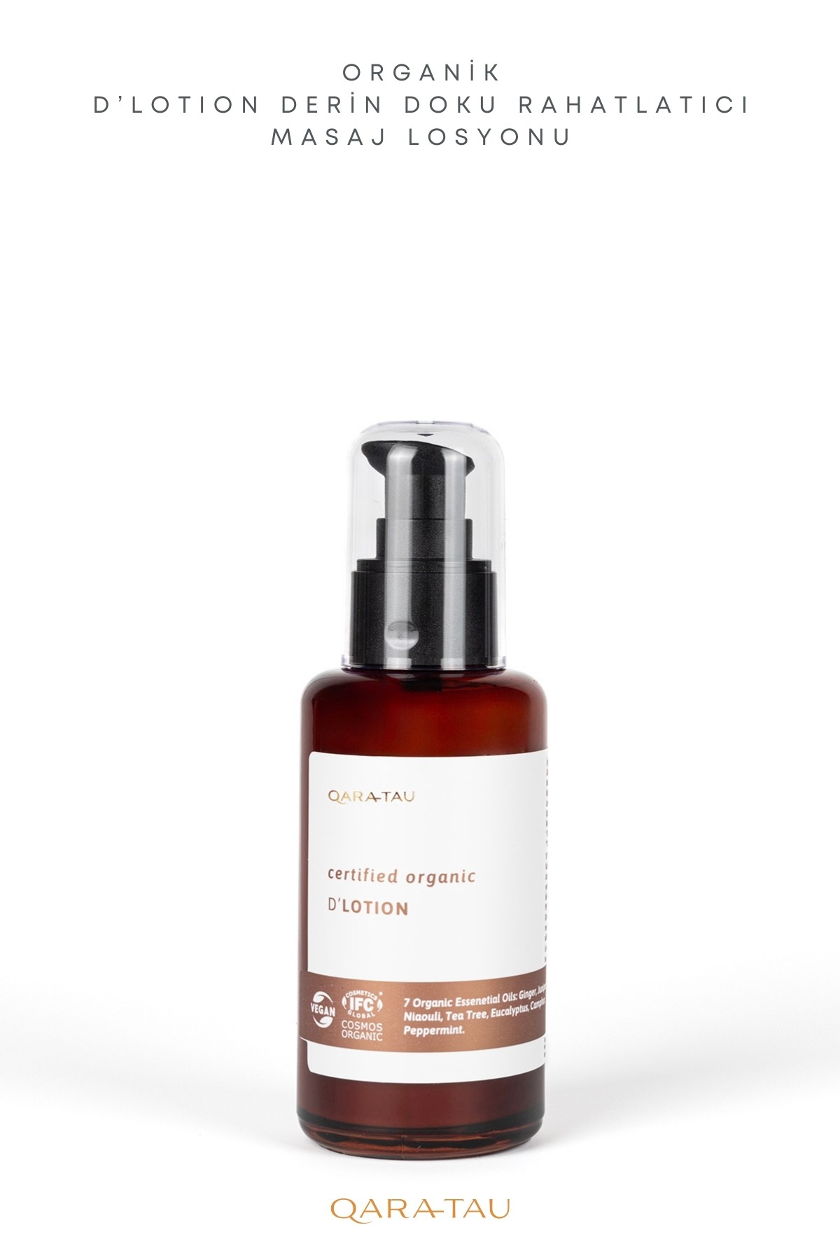 Organik D'Lotion Derin Doku Rahatlatıcı Masaj Losyonu 100ml