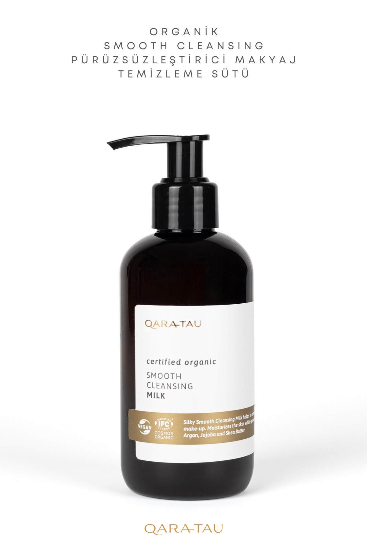 Organik Smooth Cleansing Pürüzsüzleştirici Makyaj Temizleme Sütü 200ml