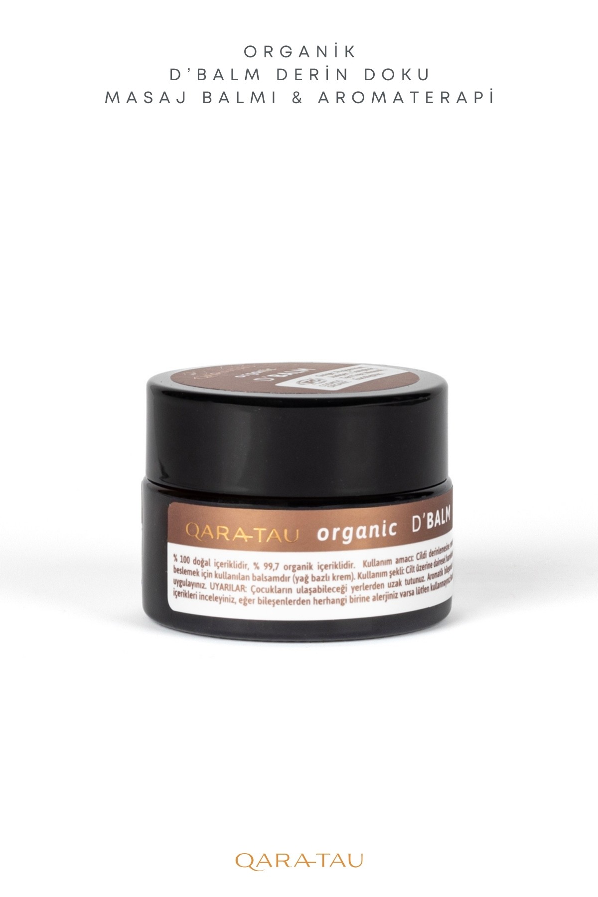 Organik D’Balm Derin Doku Masaj Balmı & Aromaterapi 15ml