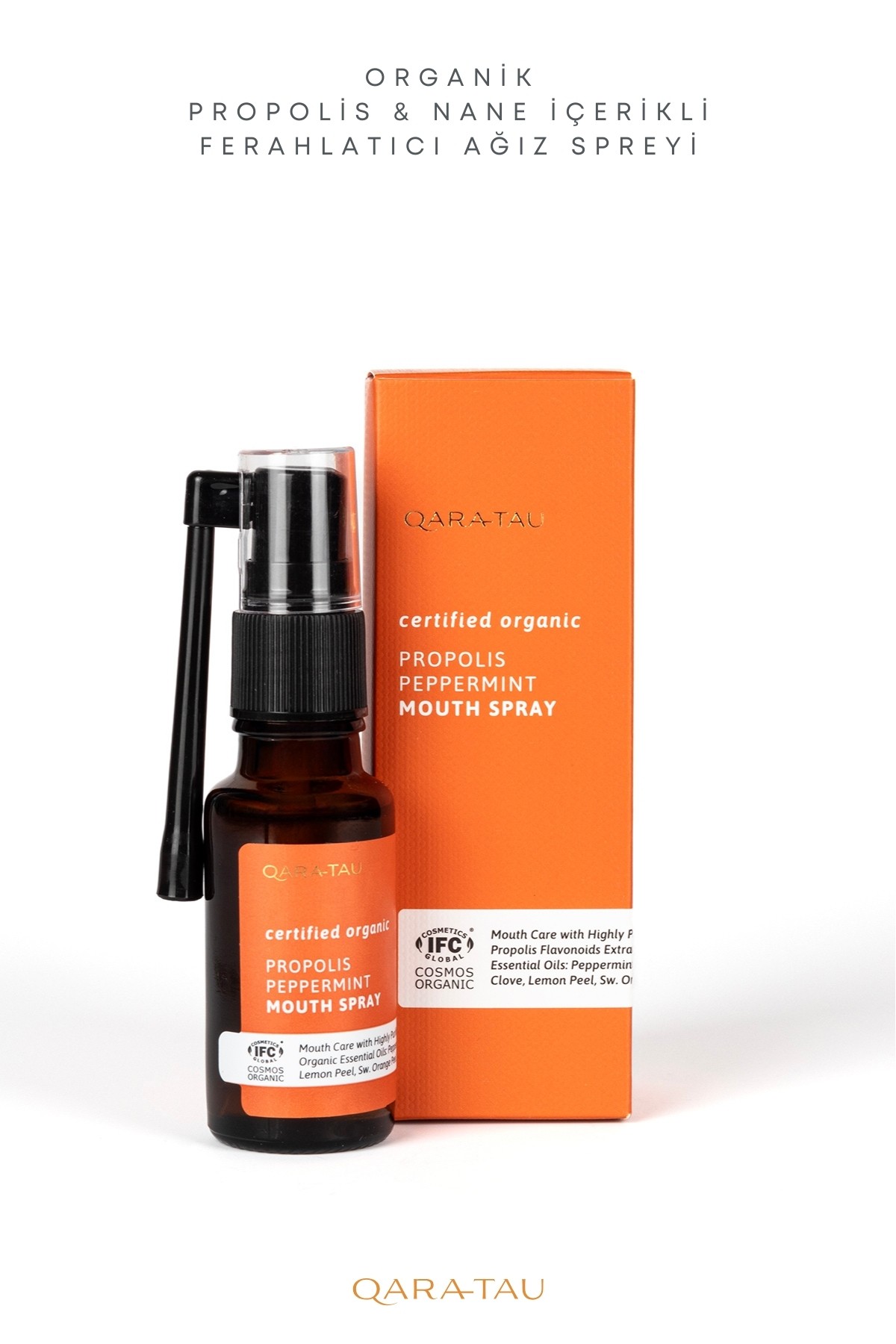 Organik Propolis & Nane içerikli Ferahlatıcı Ağız Spreyi 15 ml