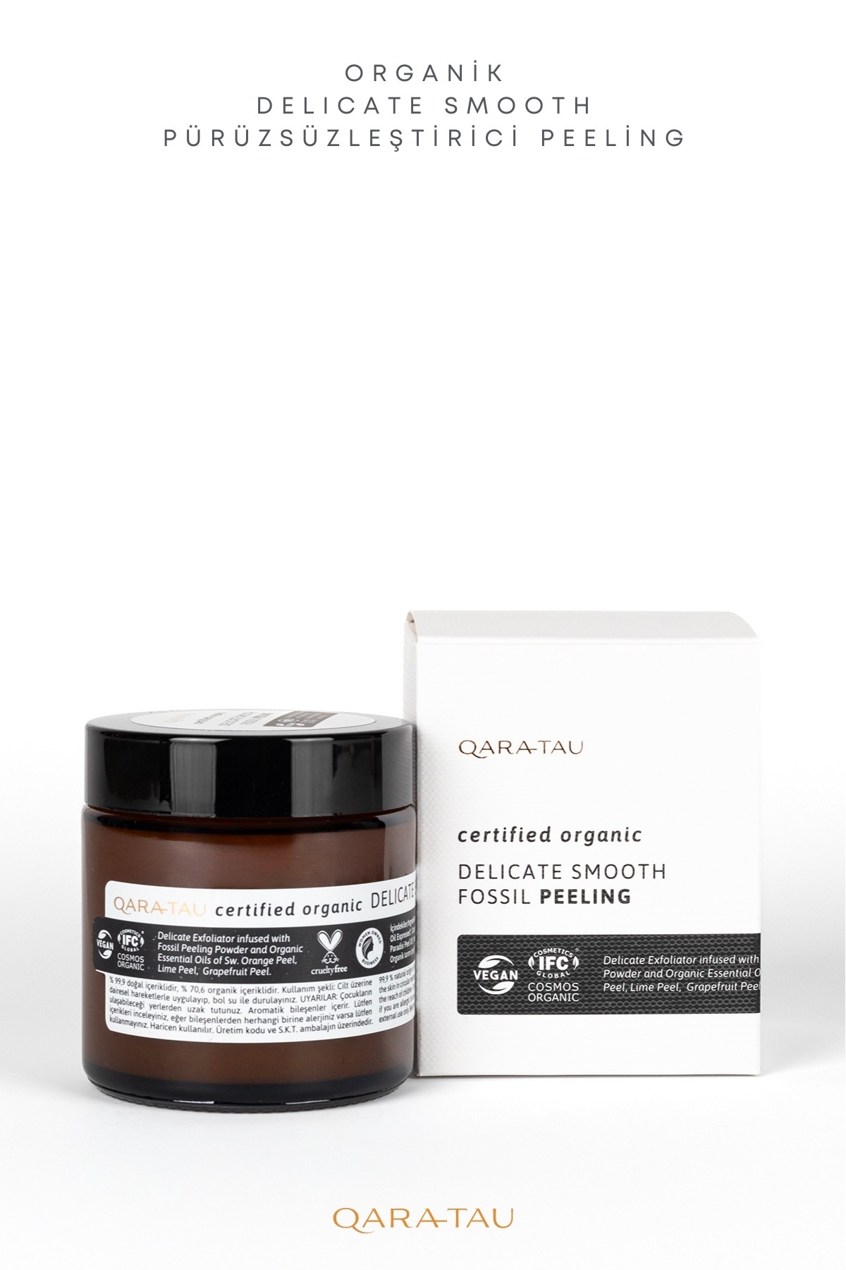 Organik Delicate Smooth Pürüzsüzleştirici Peeling 100ml