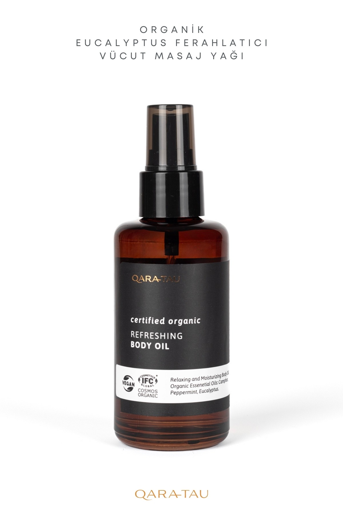 Organik Okaliptüs Ferahlatıcı Vücut Masaj Yağı - Refreshing Body Oil 100ml