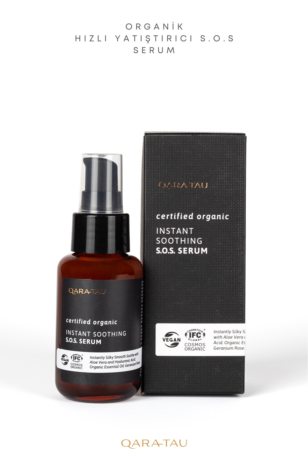 Organik Hızlı Yatıştırıcı S.O.S. Serum Instant Soothing 50ml