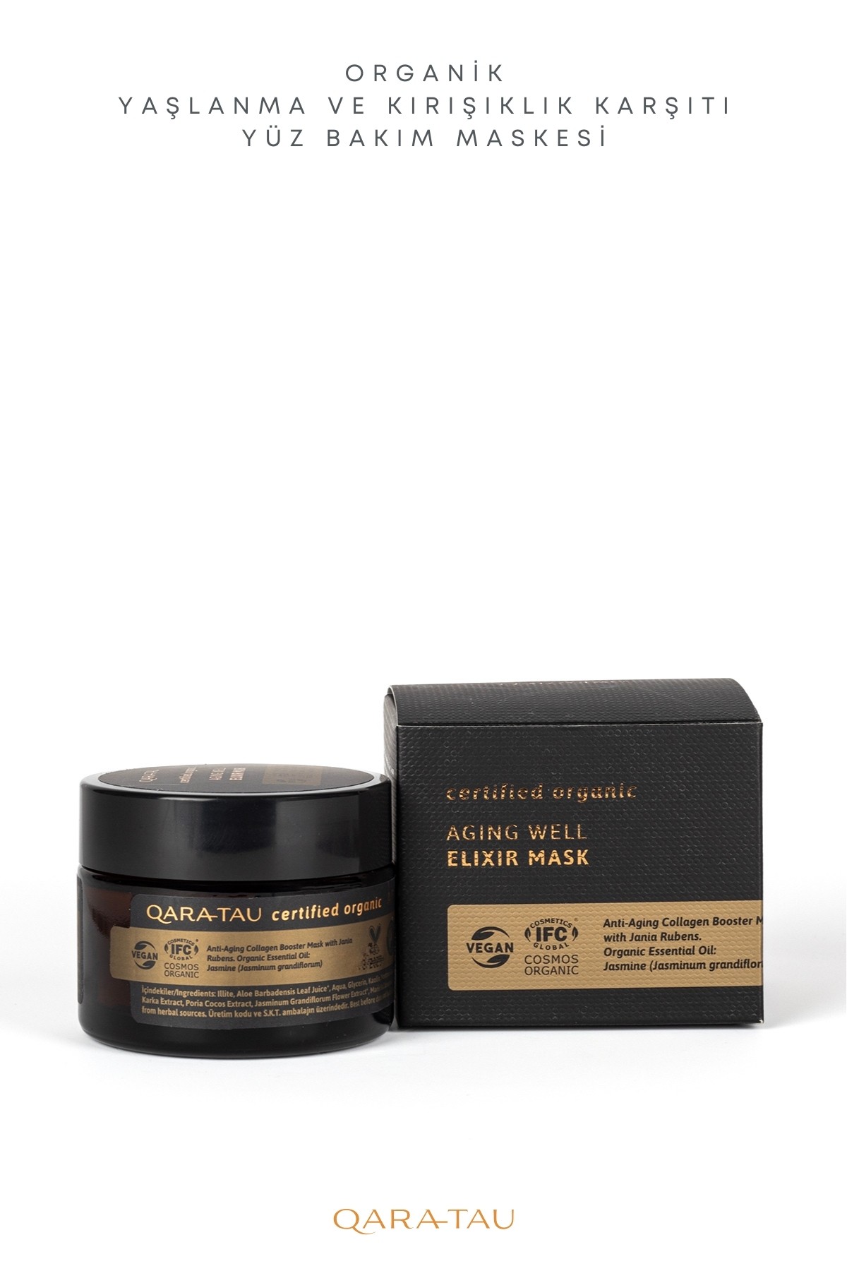 Organik Aging Well Yaşlanma ve Kırışıklık Karşıtı Yüz Bakım Maskesi 70ml