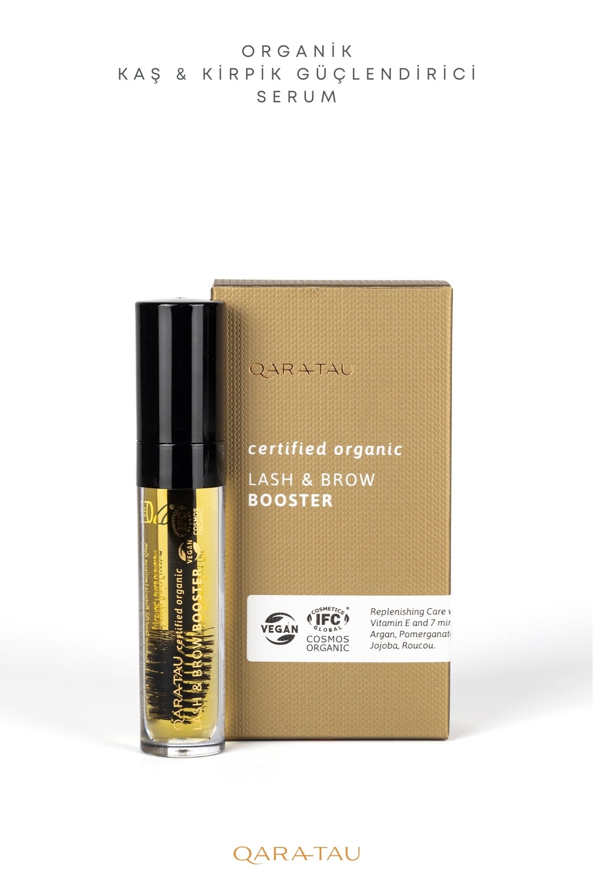 Organik Kaş & Kirpik Güçlendirici Serum 5ml