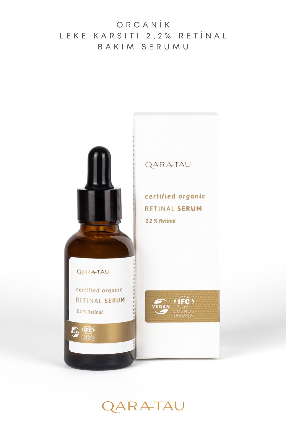 Organik Leke Karşıtı 2,2 % Retinal Bakım Serum 30ml