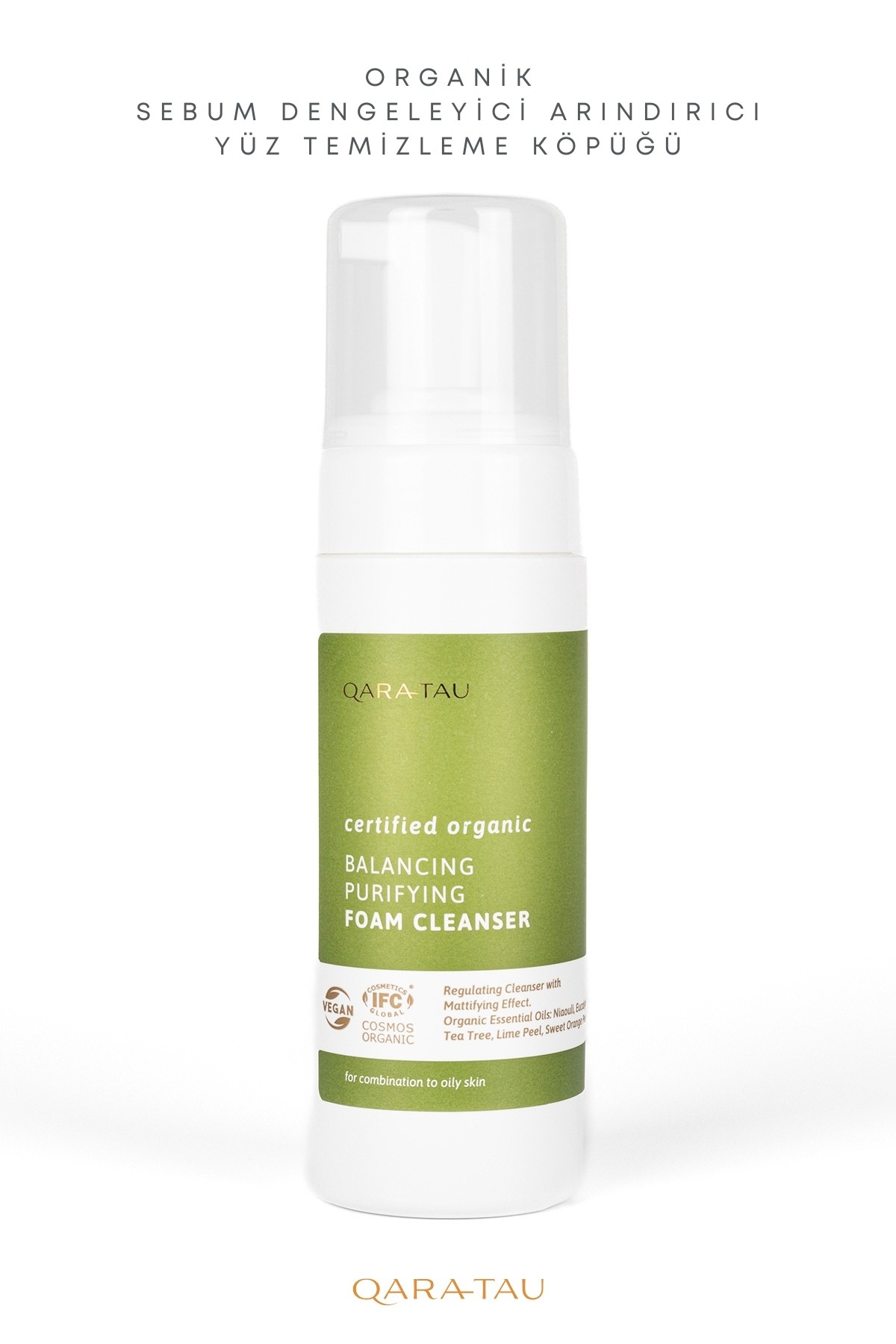 Organik Sebum Dengeleyici Arındırıcı Yüz Temizleme Köpüğü 150ml