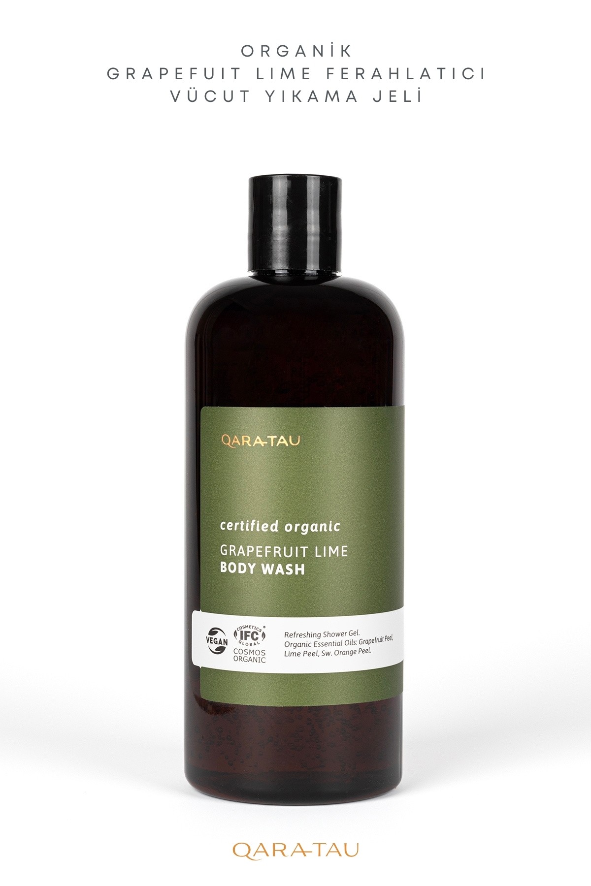 Organik Grapefuit Lime Ferahlatıcı Vücut Yıkama Jeli 400ml