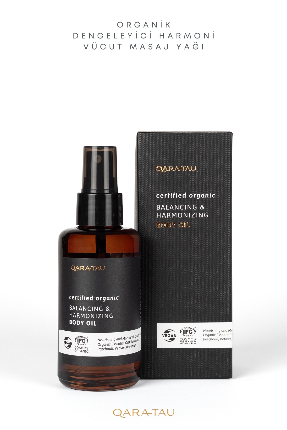 Organik Sebum Dengeleyici Harmoni Vücut Masaj Yağı 100ml