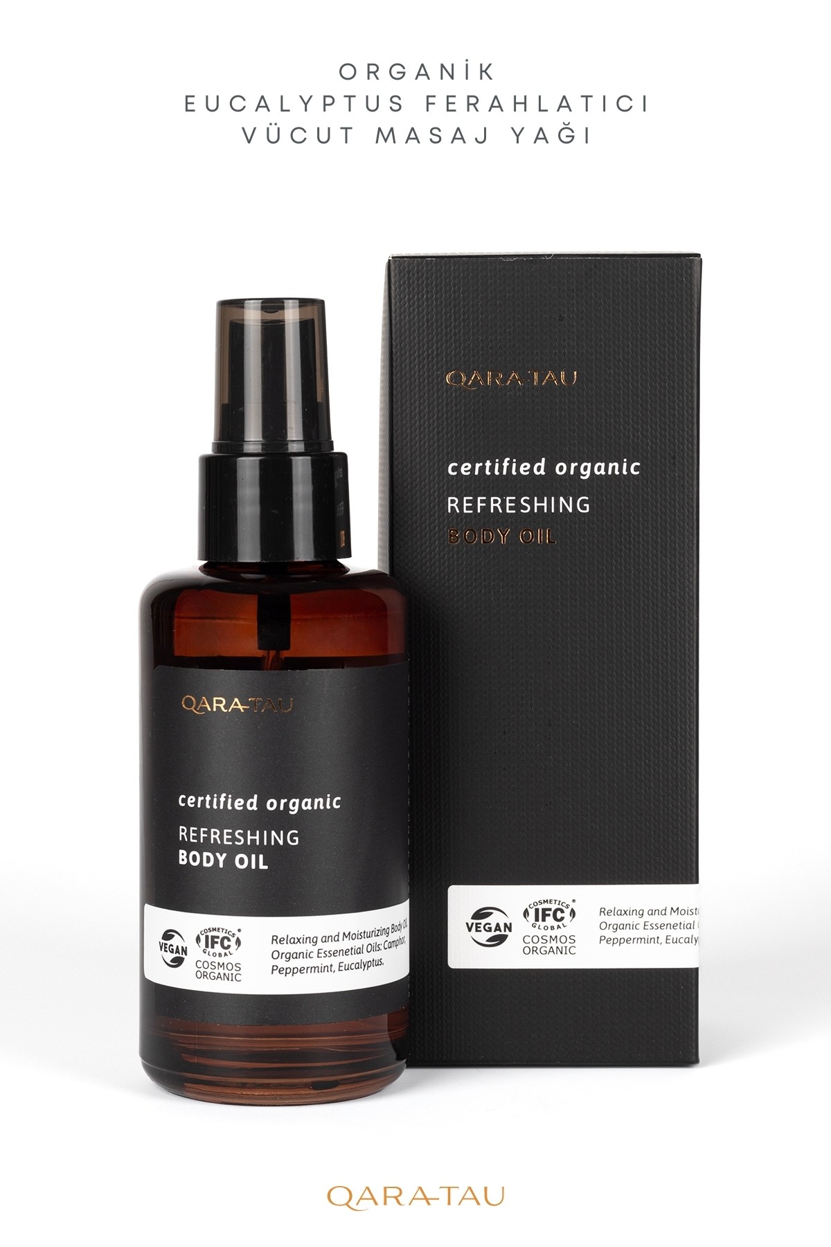 Organik Okaliptüs Ferahlatıcı Vücut Masaj Yağı - Refreshing Body Oil 100ml