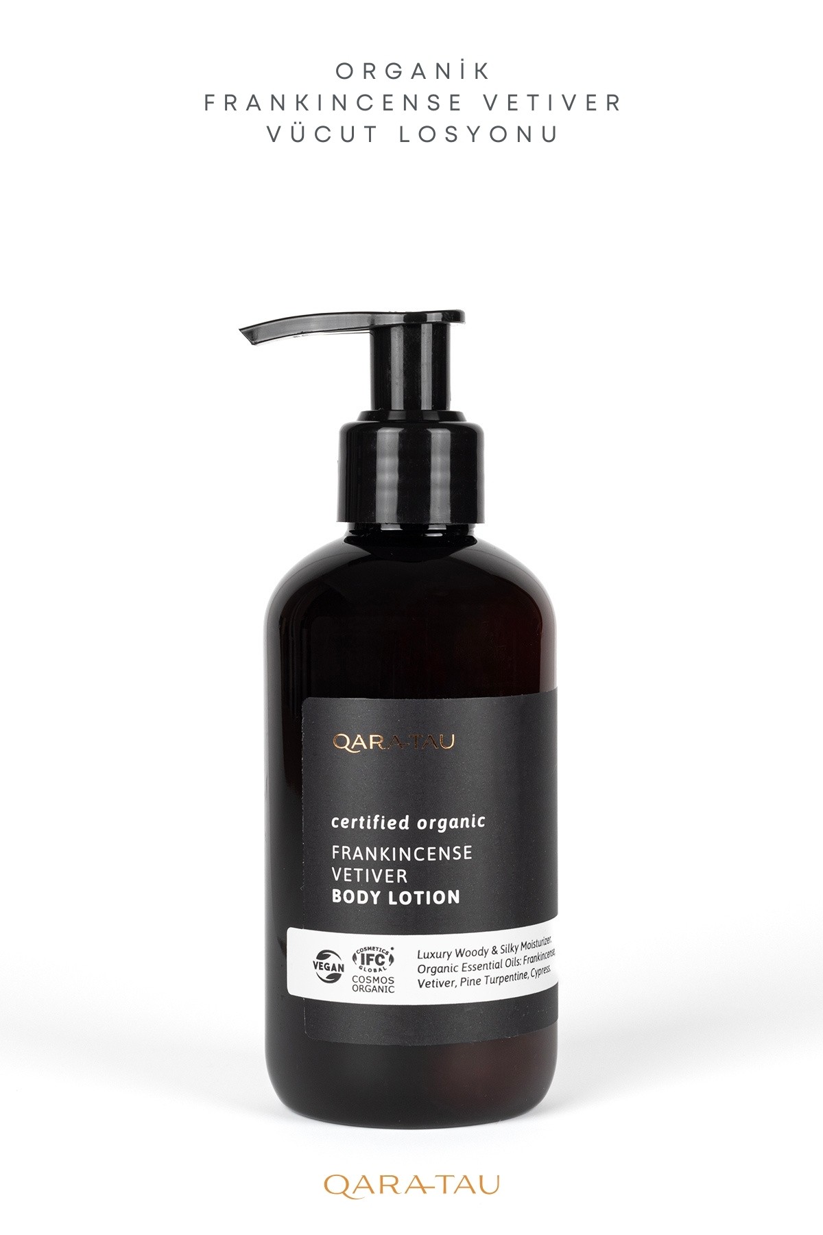 Organik Frankincense Vetiver Ferahlatıcı Vücut Losyonu 200ml