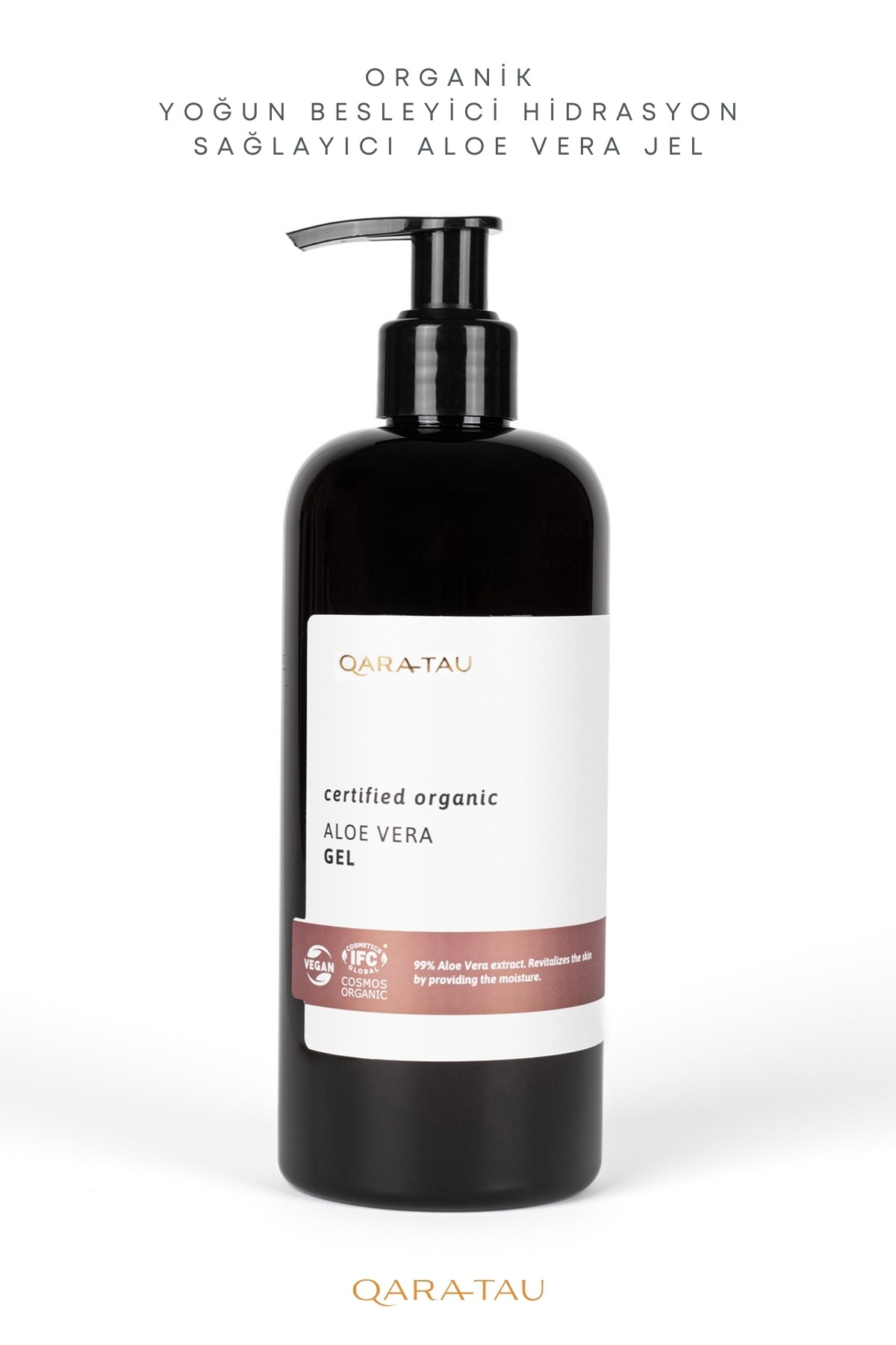 Organik Yoğun Besleyici Hidrasyon Sağlayıcı Aloe Vera Gel 400ml