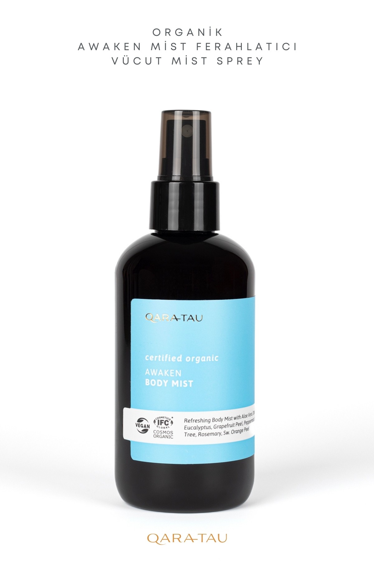 Organik Awaken Mist Ferahlatıcı Vücut Mist Sprey 200ml