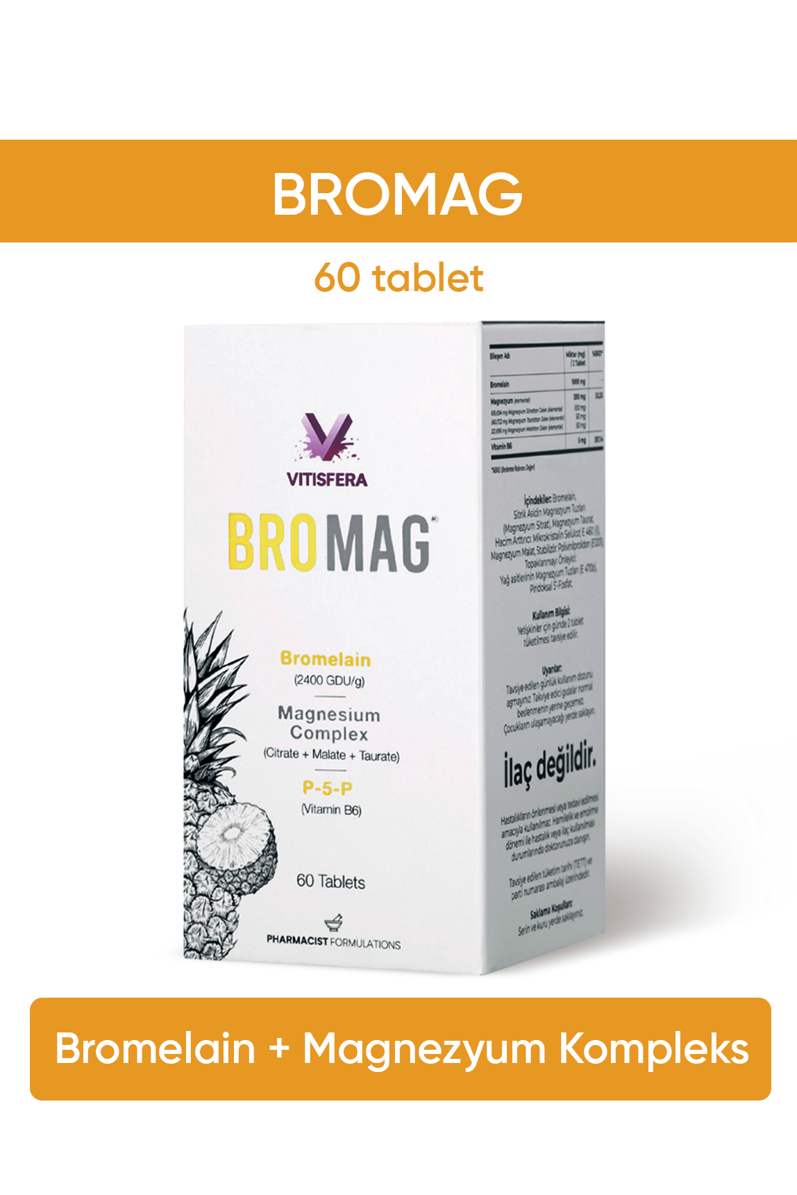 Vitisfera Bromag 60 Tablet