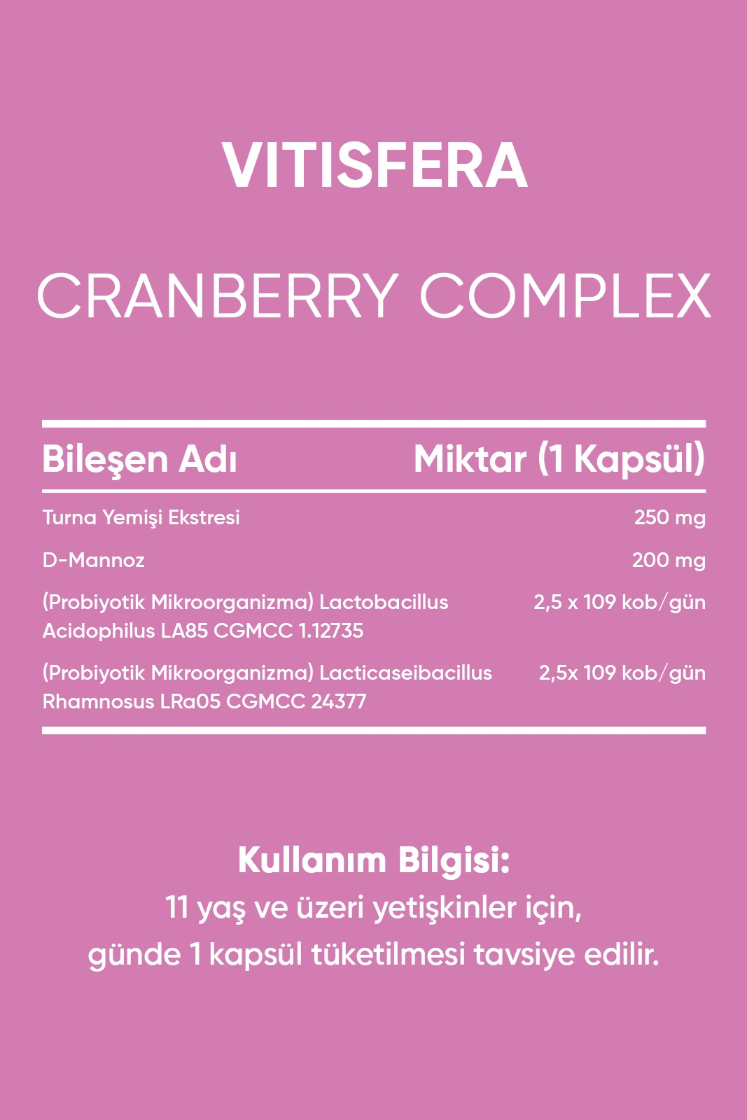 İkili Avantajlı Paket 6 (Cranberry Complex + Collagen Complex)