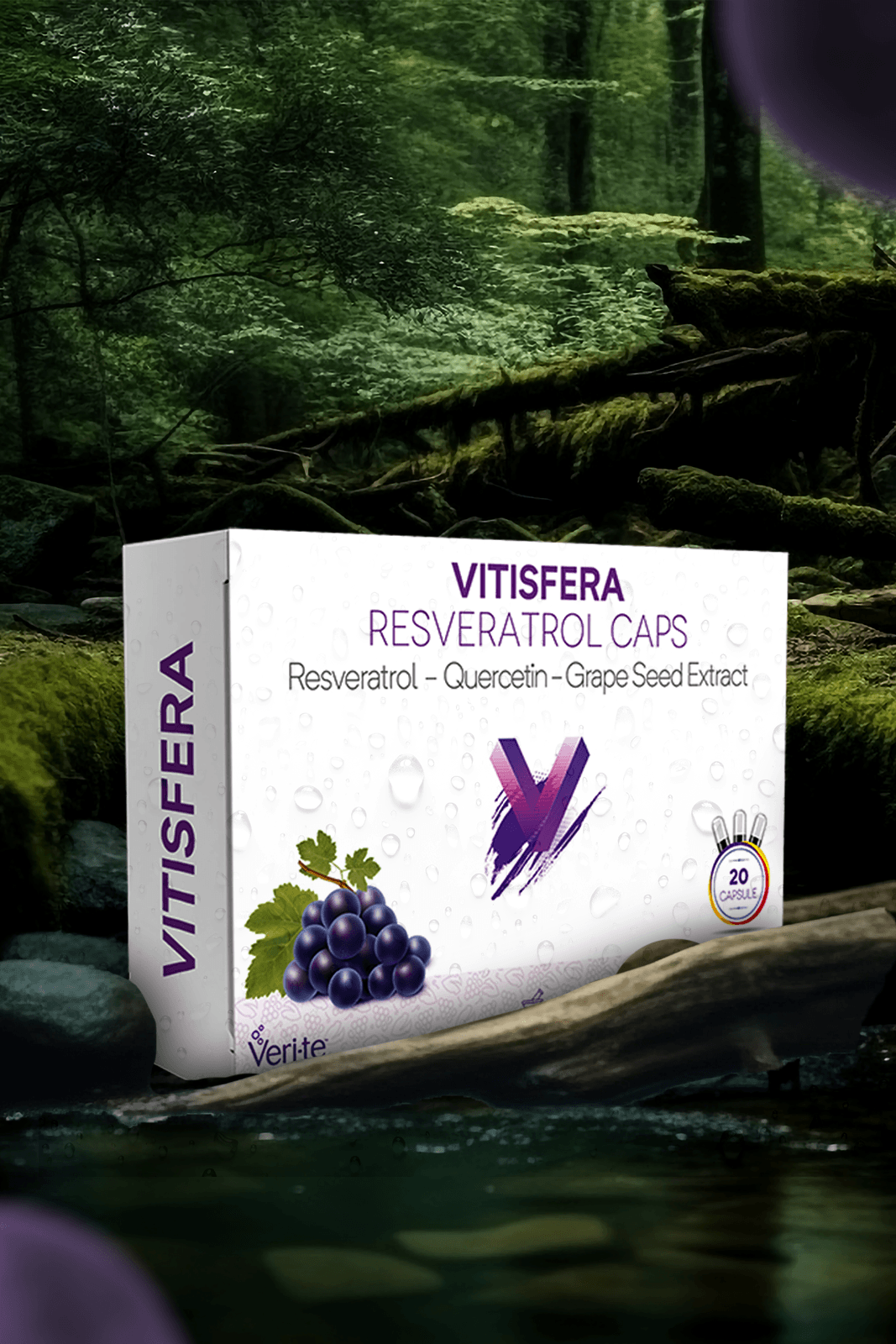 Vitisfera Resveratrol Caps 20 Kapsül