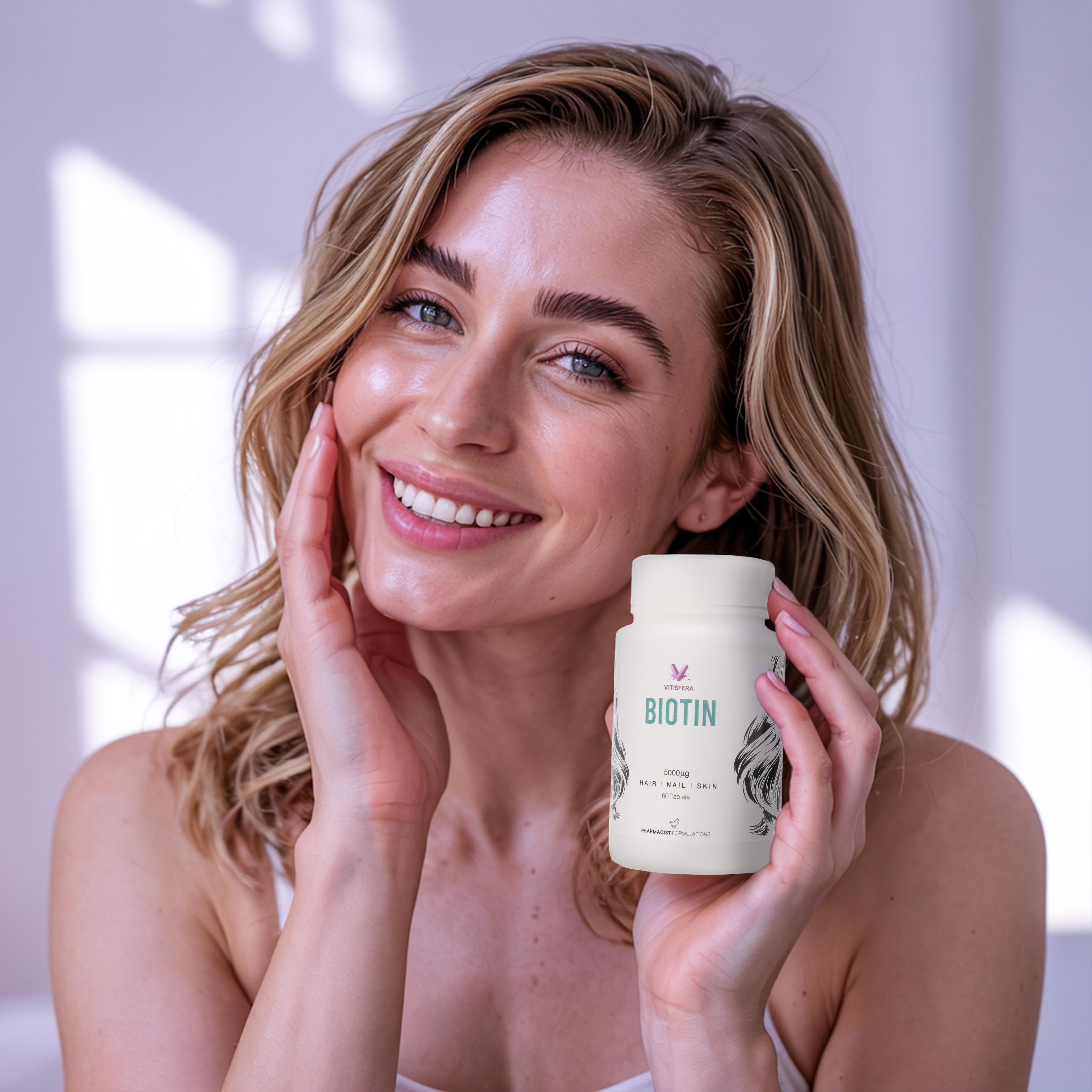 Vitisfera Biotin 5000 mcg 60 Tablet