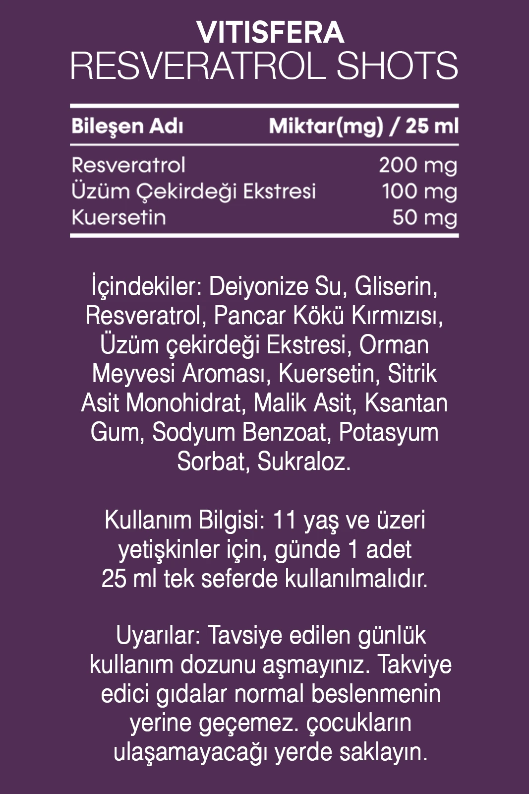 İkili Avantajlı Paket 3 (Resveratrol Shots + Cranberry Complex)