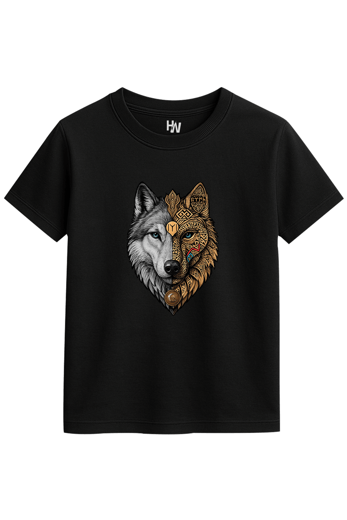 Kurt V7 Baskılı Çocuk Tişört