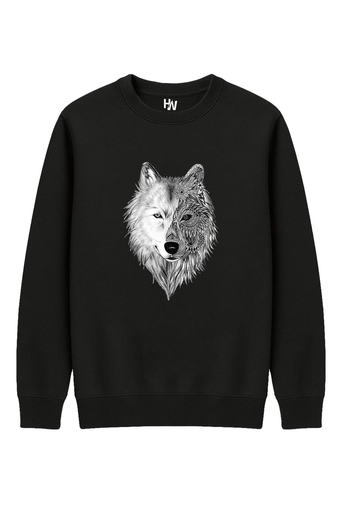 Kurt Baskılı Sweatshirt