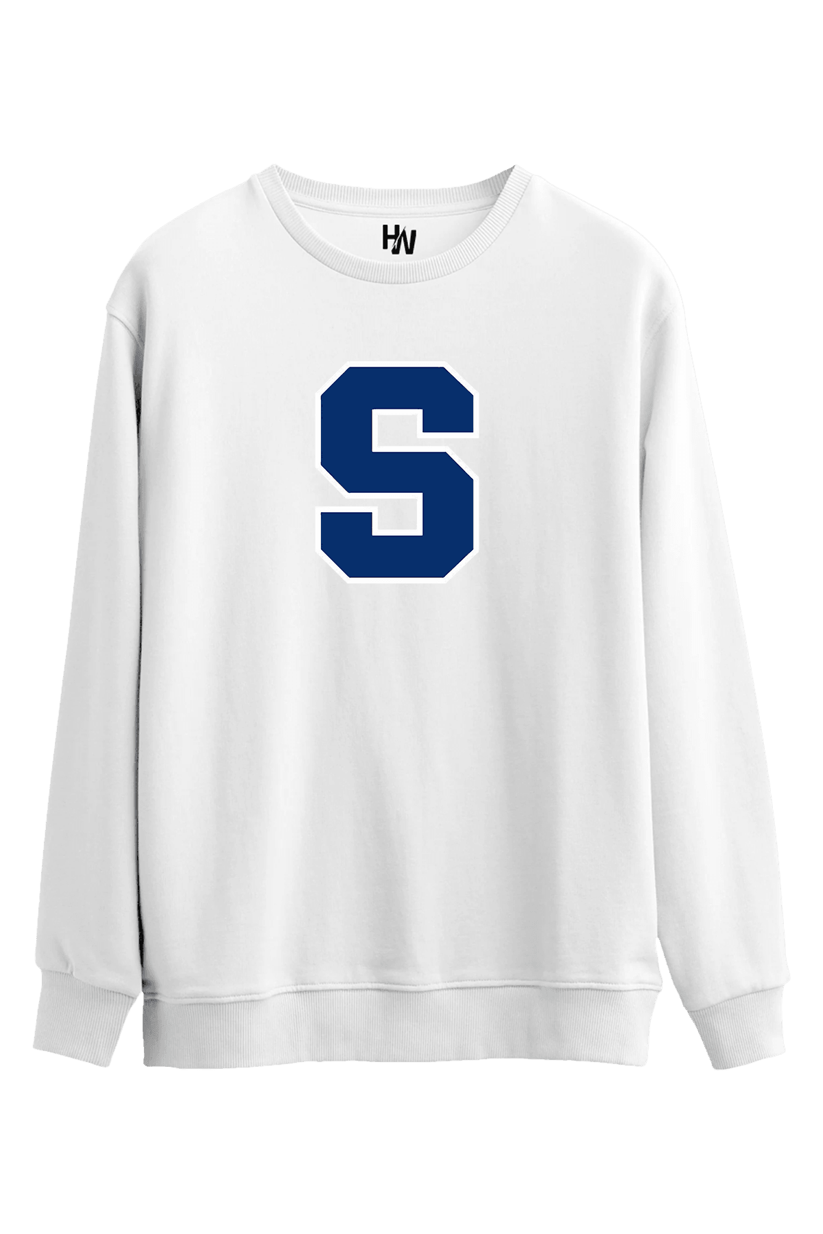 S Baskılı Sweatshirt