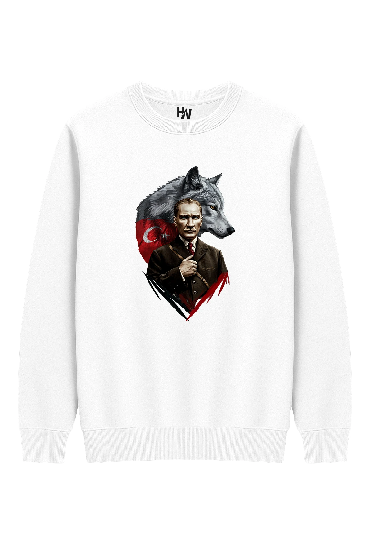 Atatürk Baskılı Sweatshirt