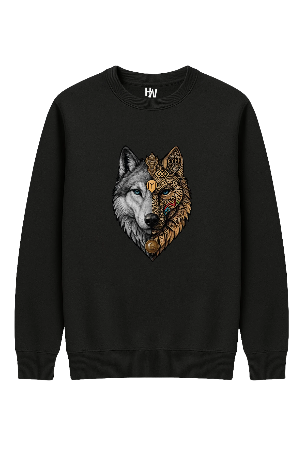 Kurt V7 Baskılı Sweatshirt