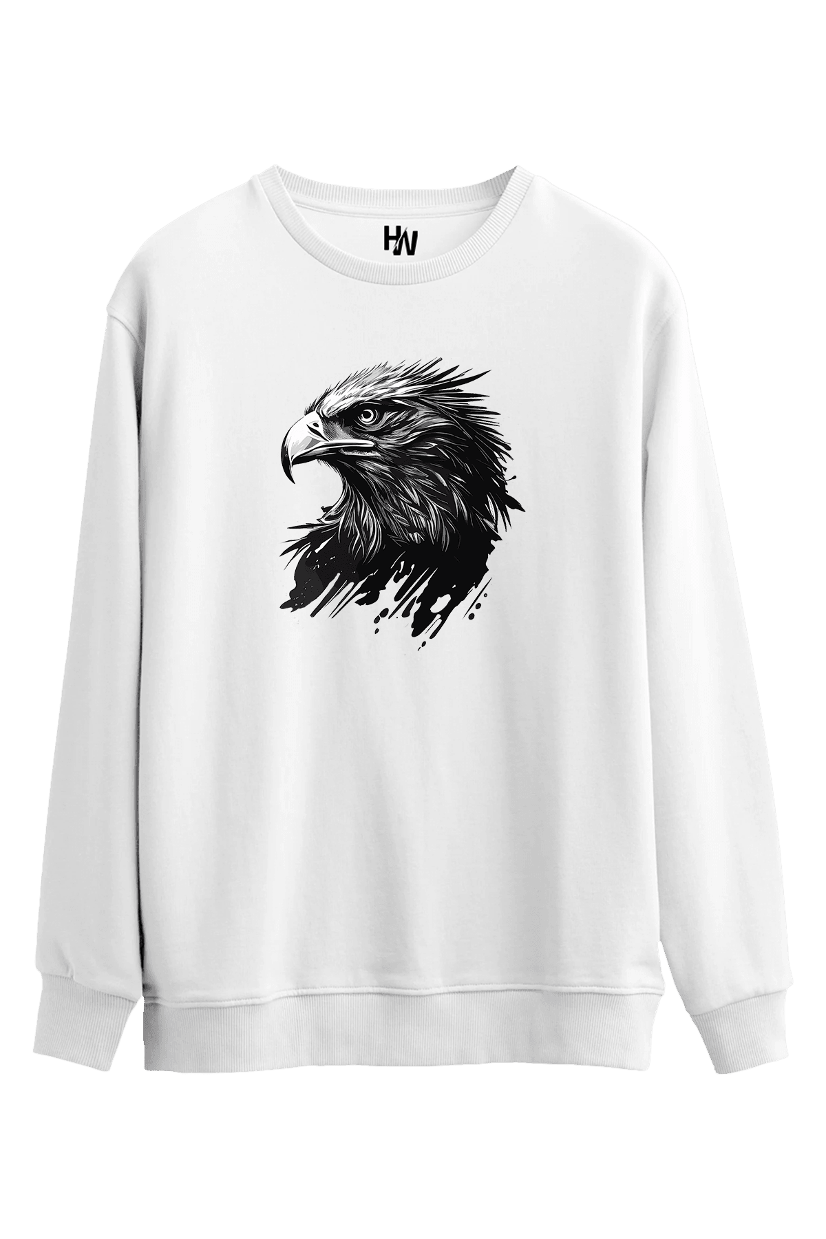 Kartal Baskılı Sweatshirt